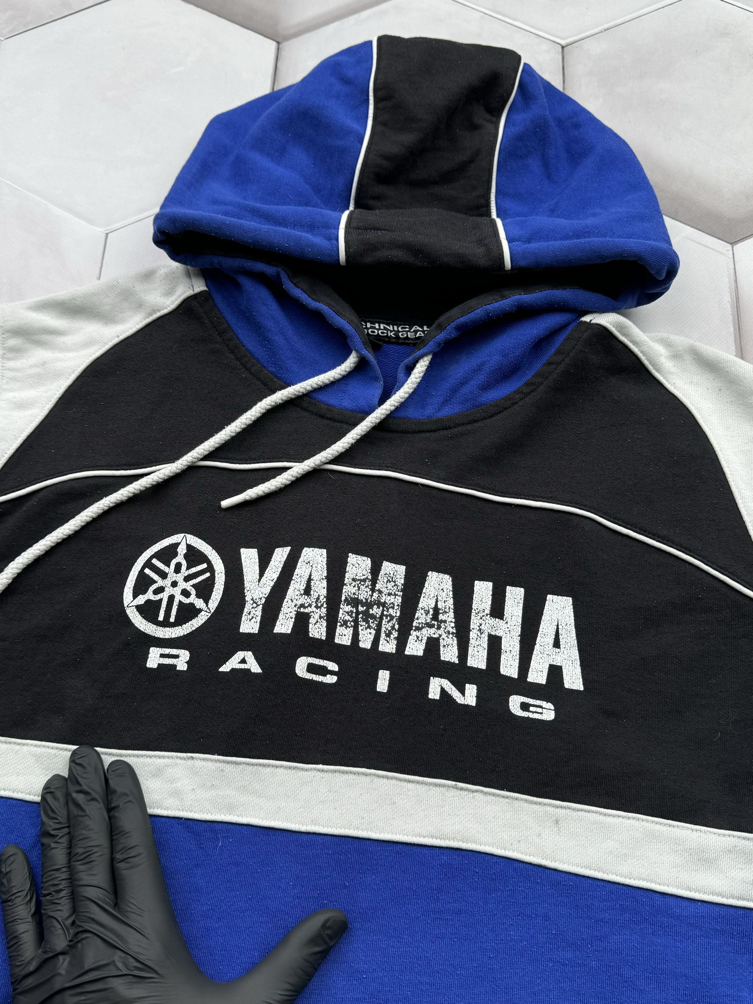 Vintage Yamaha 90's Racing Hoodie Size US XL / EU 56 / 4 - 5 Thumbnail