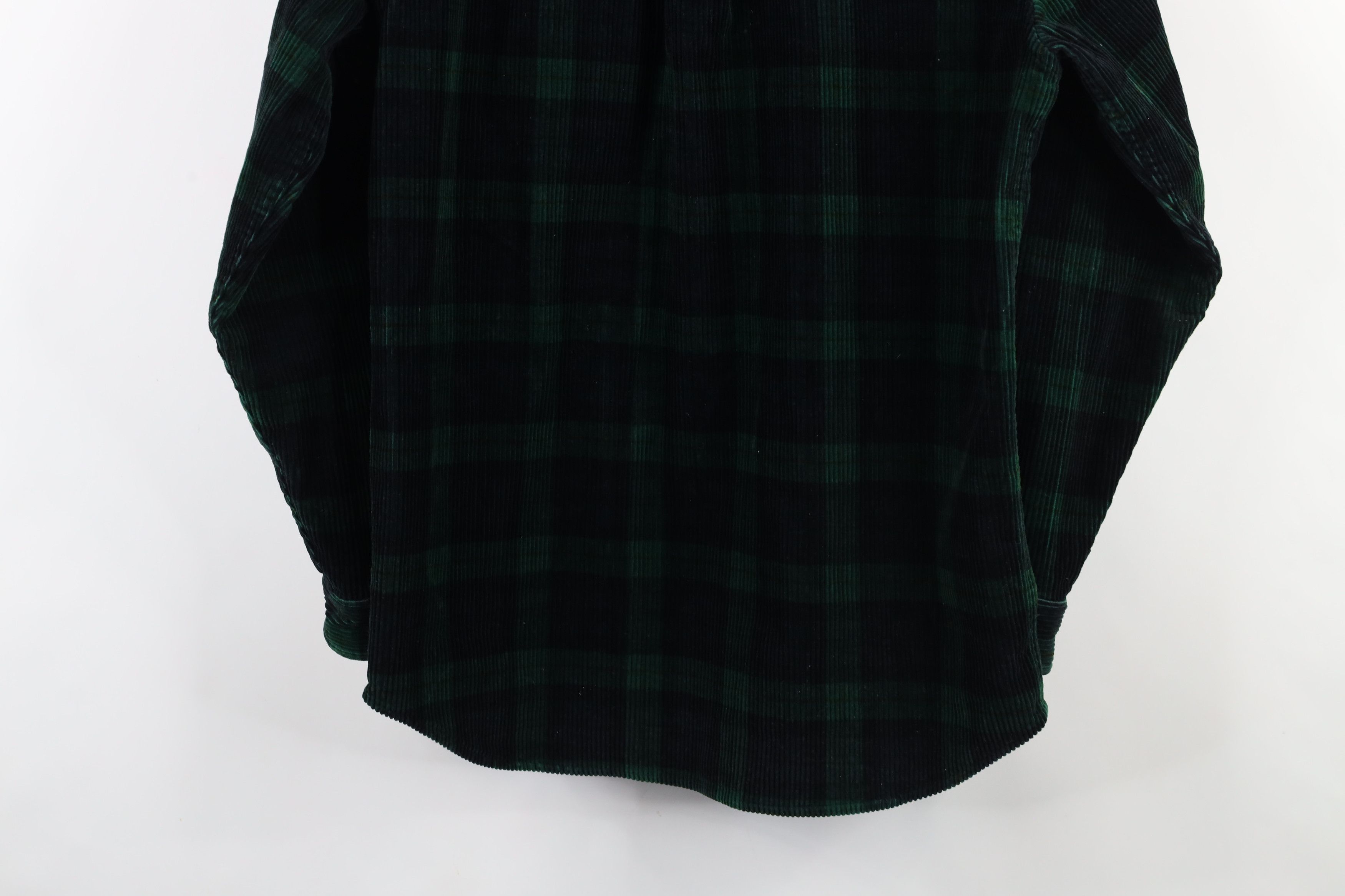 Vintage Vintage 90s Streetwear Heavyweight Button Shirt Plaid Size US L / EU 52-54 / 3 - 10 Thumbnail