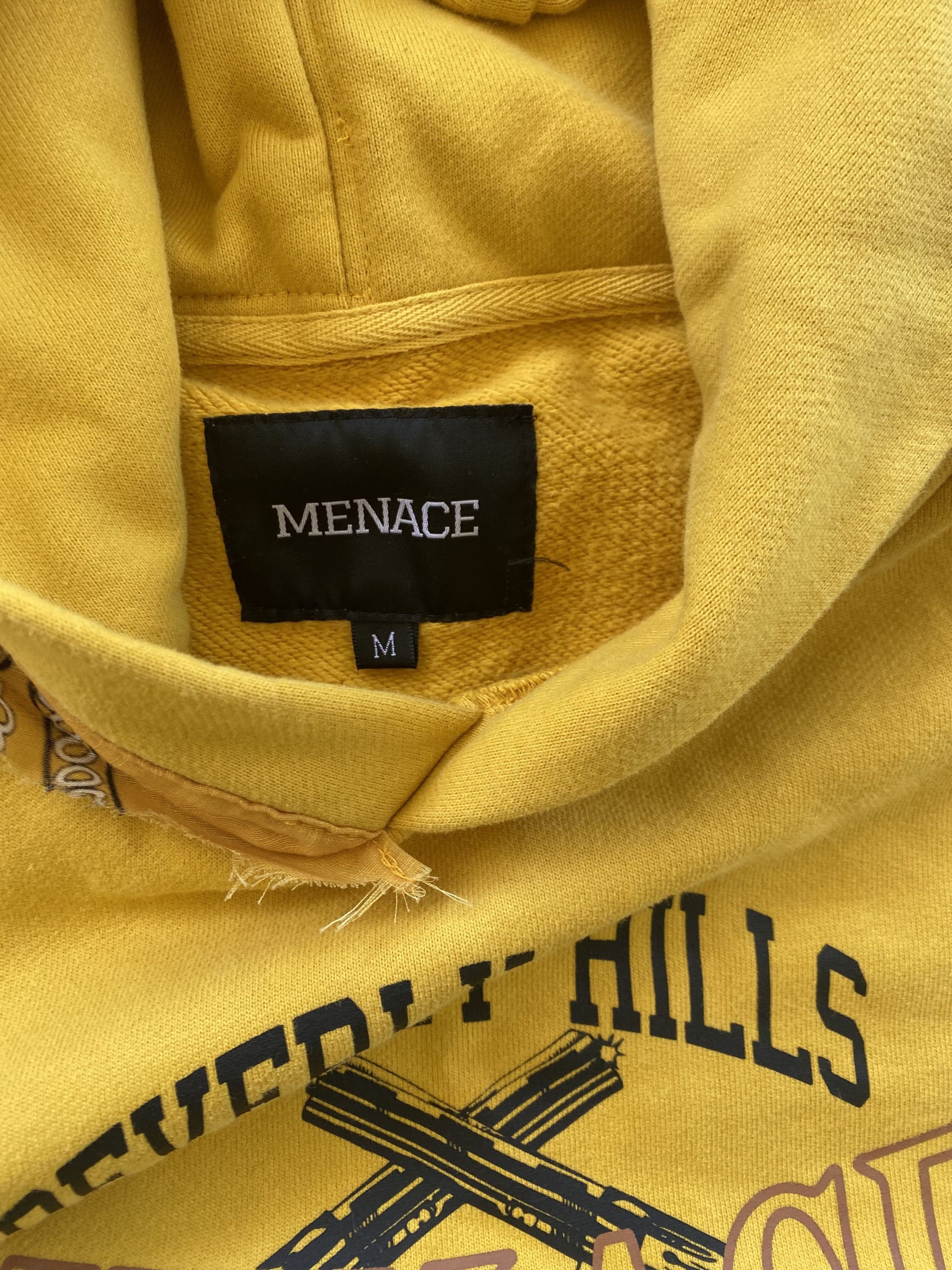 Menace Menace Beverly Hills Gun Range Bandana Hoodie Size US M / EU 48-50 / 2 - 5 Thumbnail