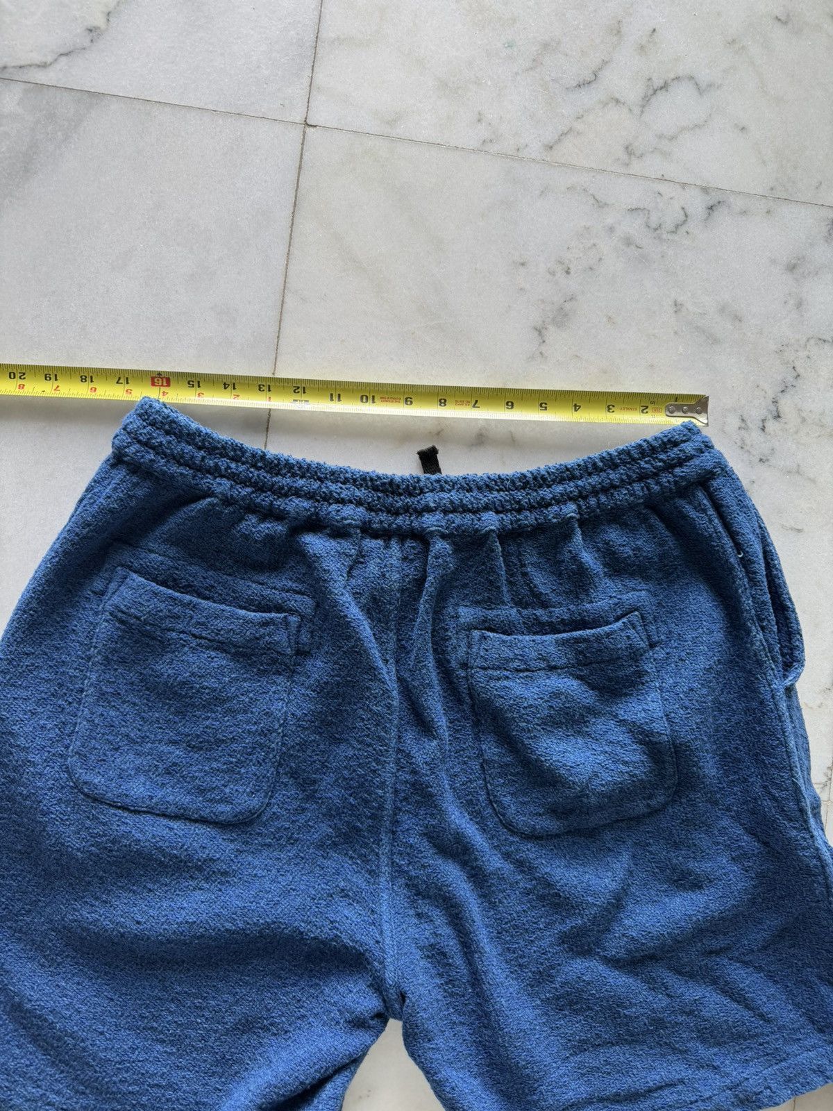 3sixteen 3sixteen - Drawstring Short Blue Overdye Jacquard XXL Rare Size US 36 / EU 52 - 5 Thumbnail