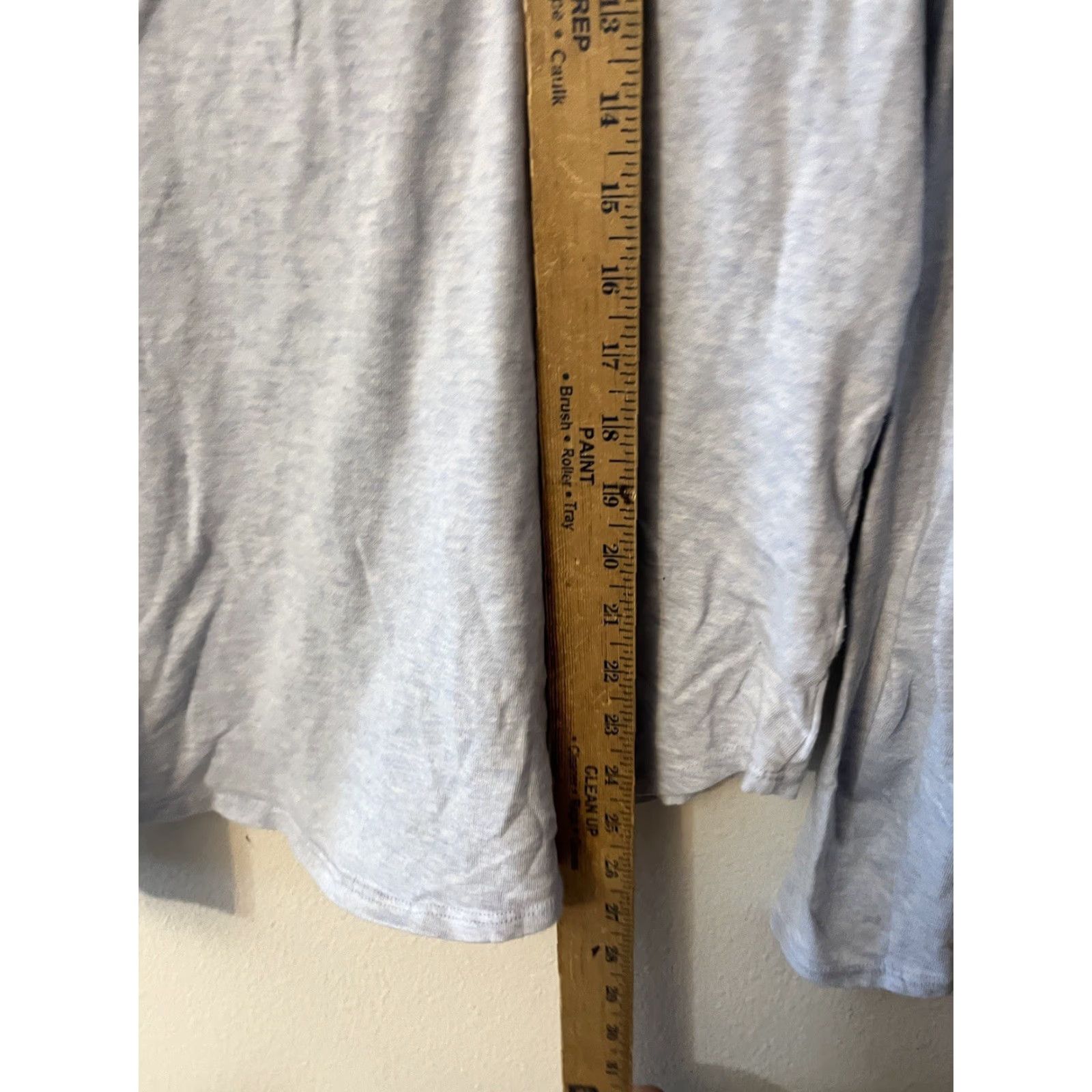 Loft LOFT Light Blue Long Sleeve Blouse - Medium - Cotton Blend - Women's Shirt - Casual Top - Solid - Regular Fit - Modern Blouse Size M / US 6-8 / IT 42-44 - 4 Thumbnail