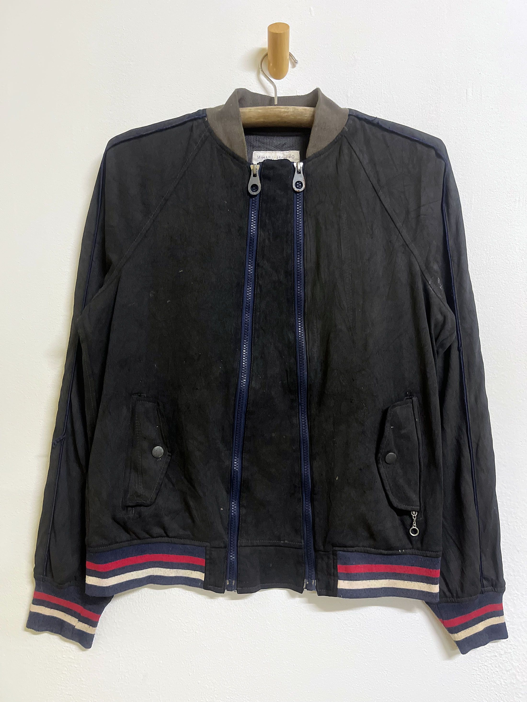 Japanese Brand Mihara Yasuhiro Japan Track Top Zipper Sweater Sweatshirt Size US M / EU 48-50 / 2 - 1 Thumbnail