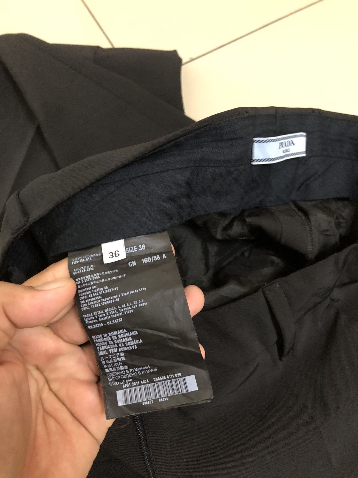 Prada Prada Trousers Pants Size 25" / US 0 / IT 36 - 10 Thumbnail
