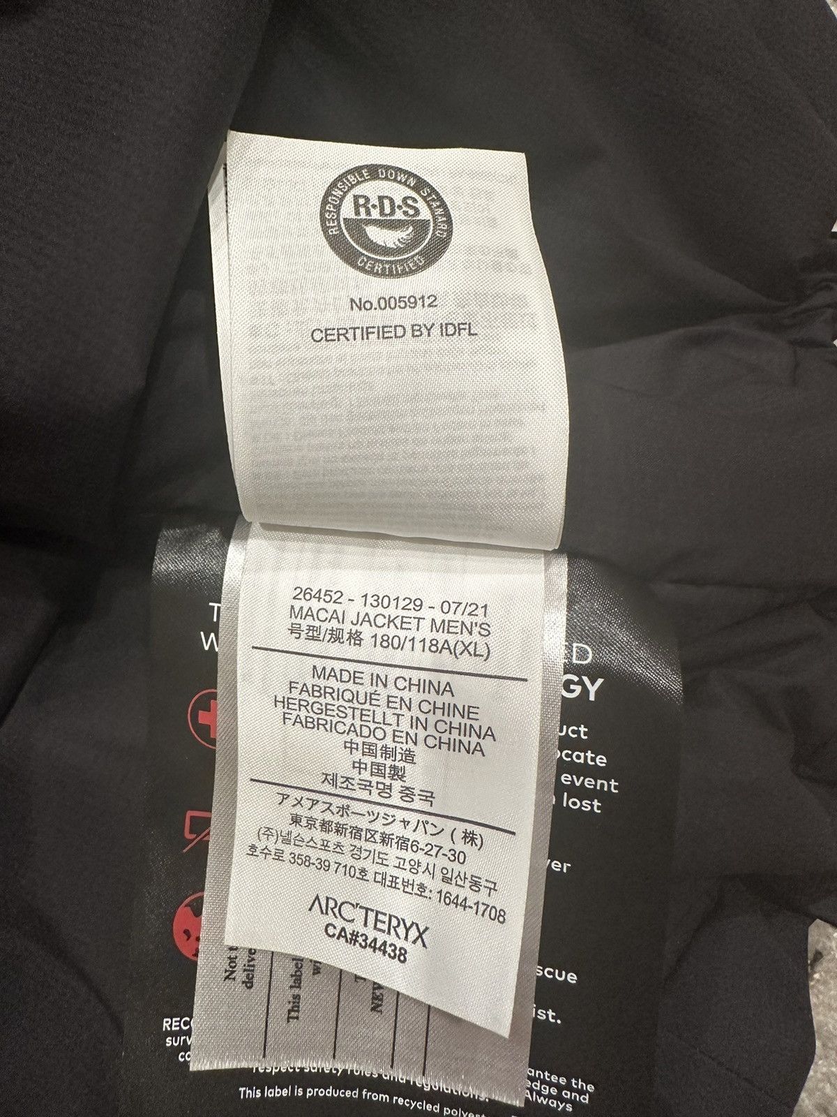Arc'teryx ARCTERYX MACAI JACKET Size US XL / EU 56 / 4 - 7 Thumbnail