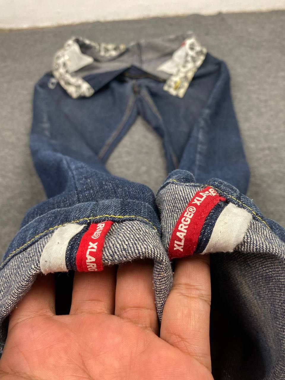Xlarge XLARGE selvedge distressed denim nice design Size US 35 - 14 Thumbnail