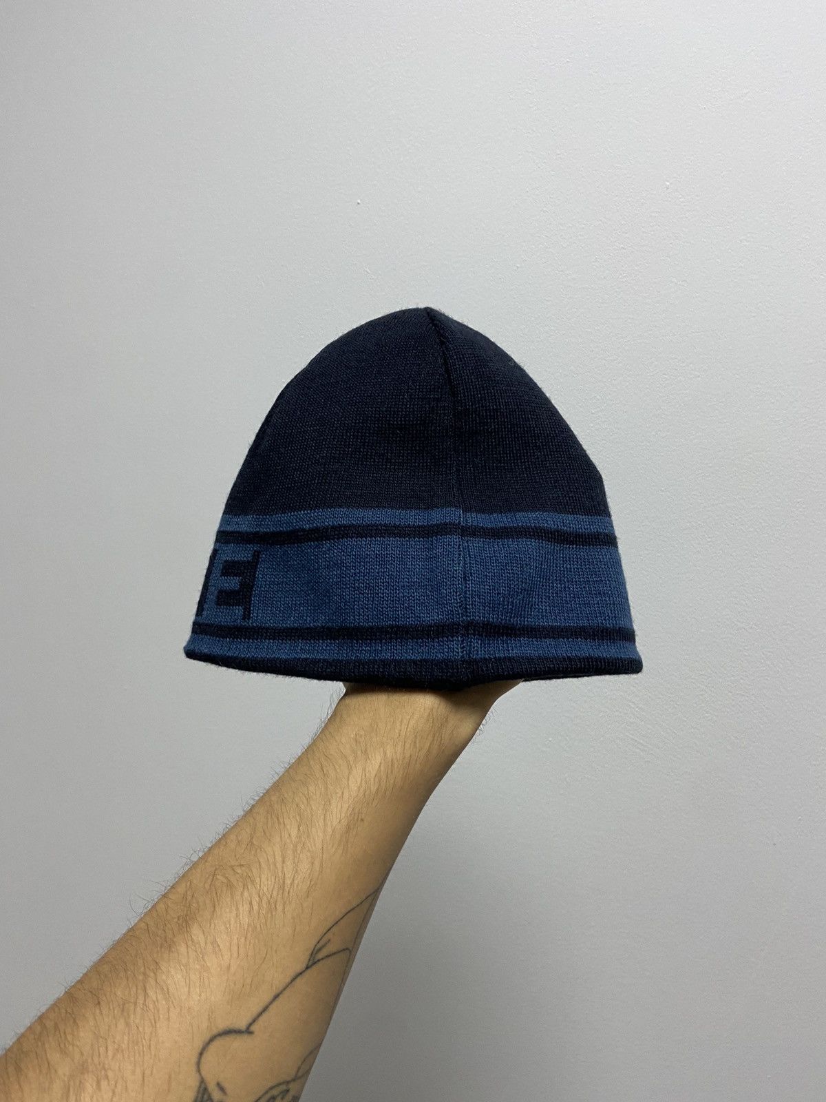 Lacoste × Vintage Lacoste Recversible Hat Vintage Beanie Big Logo Doubleside Size ONE SIZE - 4 Thumbnail