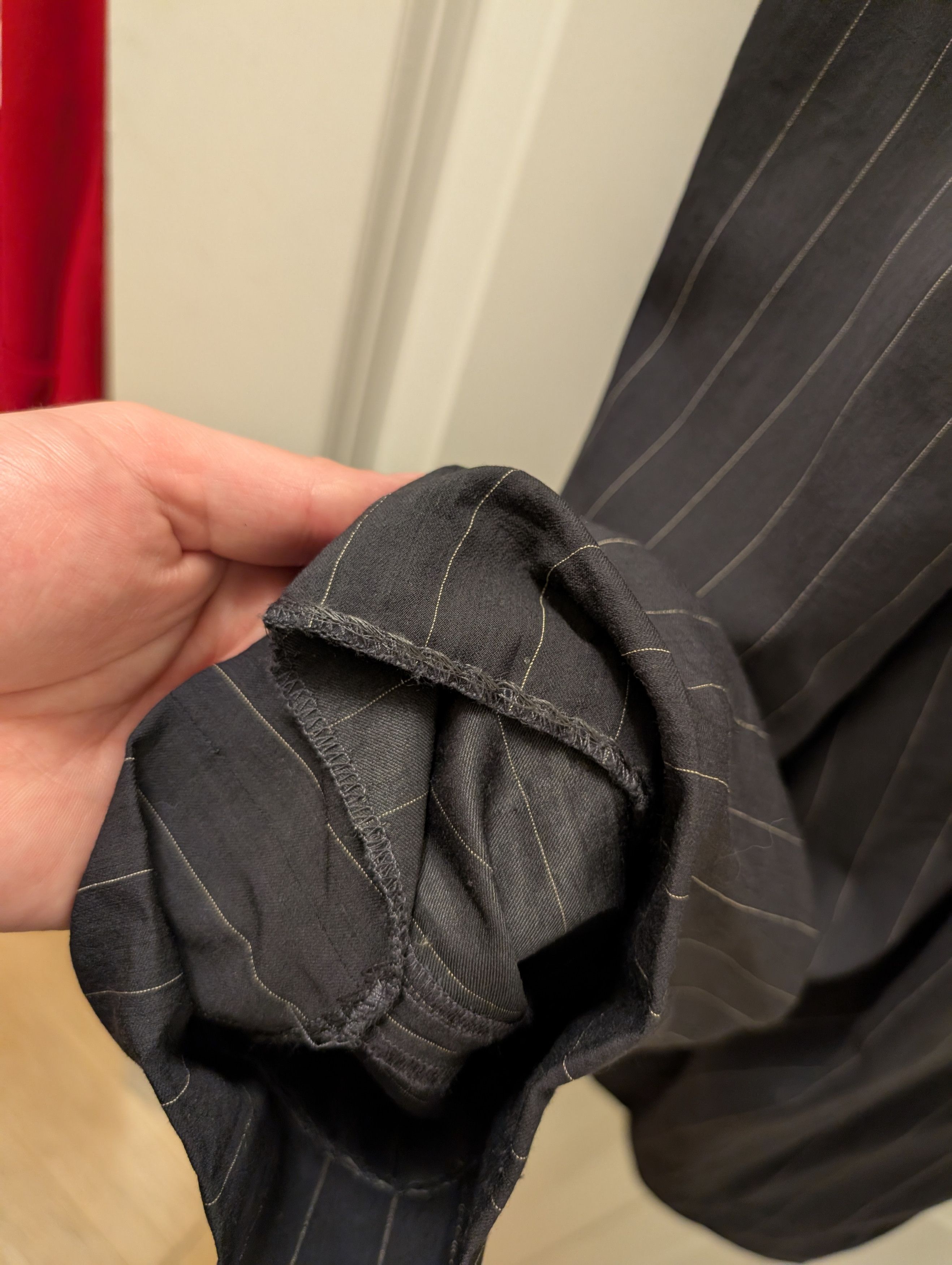 Tres Bien Tres Bien Pinstriped Dress Slacks Size US 32 / EU 48 - 3 Thumbnail