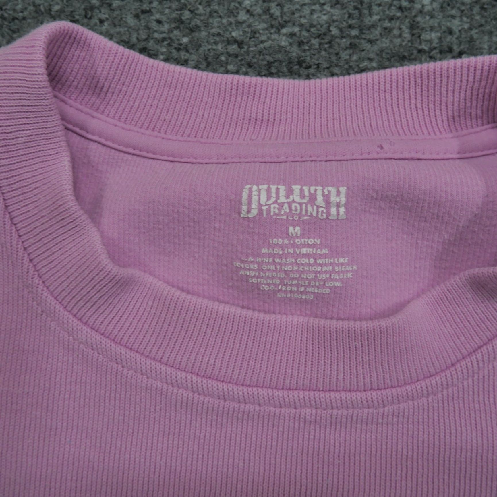 CO Duluth Sweatshirt Womens Medium Purple Pink Pullover Kangaroo Pocket Shirt Crew Neck Long Sleeve Casual Outdoor Pockets Mens Womens Size M / US 6-8 / IT 42-44 - 4 Thumbnail