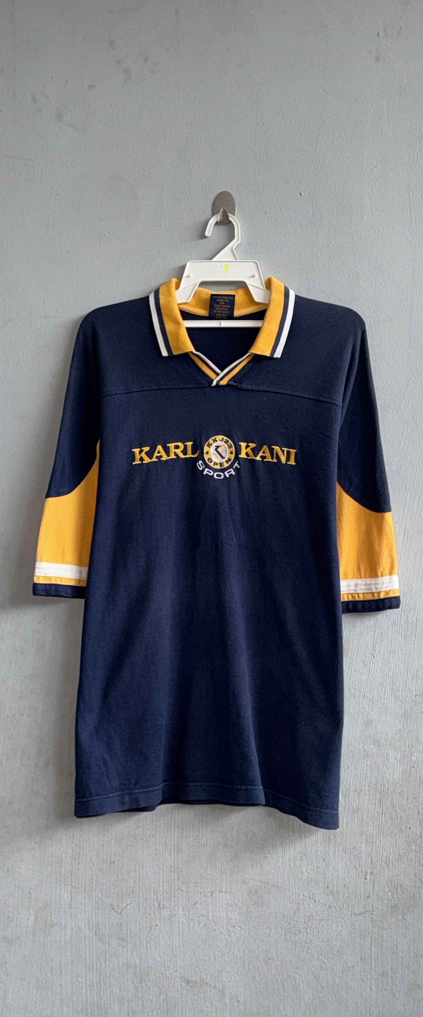 Karl Kani Karl Kani Sport Polo Vintage T-Shirt Size US L / EU 52-54 / 3 - 1 Thumbnail