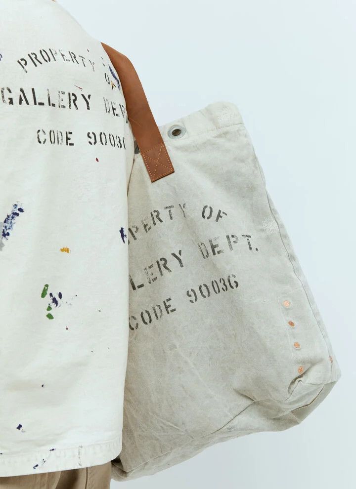 Gallery Dept. o1mle0226 Size: OS / Tool Tote Bag in Neutrals Size ONE SIZE - 5 Thumbnail