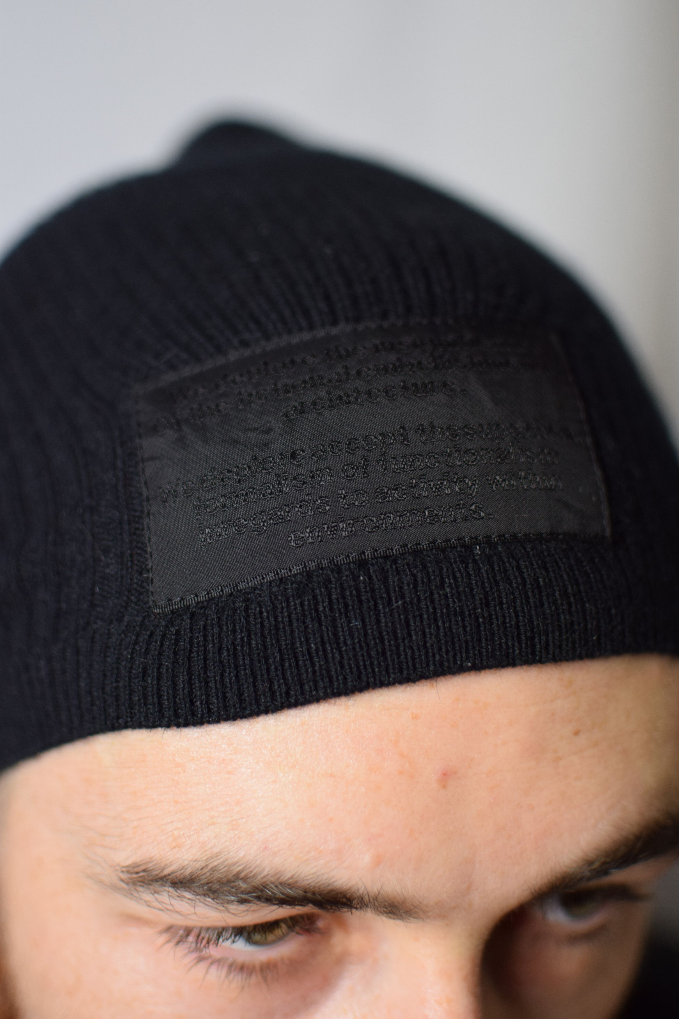 Julius Julius Black Tube Hat Size ONE SIZE - 4 Thumbnail