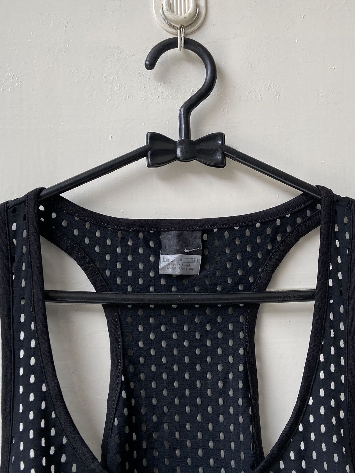 Nike NIKE Black Mesh Tank Tops Size US XXS / EU 40 - 4 Thumbnail