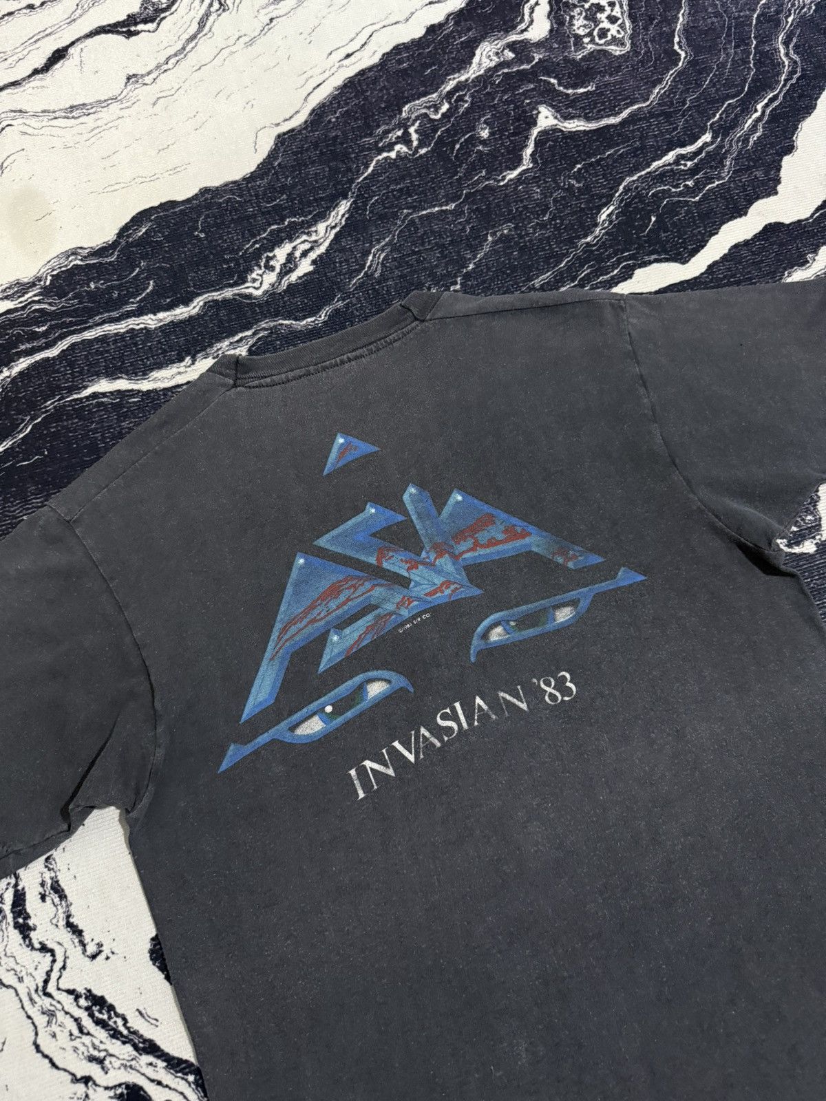 Band Tees Vintage asia 1983 invasion concert tour tshirt Size US S / EU 44-46 / 1 - 14 Thumbnail