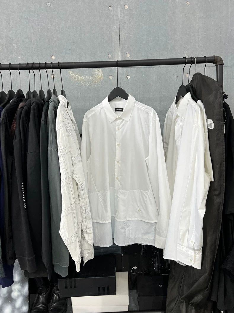 Raf Simons Raf Simons Double Hem Pocket Shirt - dmc Size US L / EU 52-54 / 3 - 1 Thumbnail