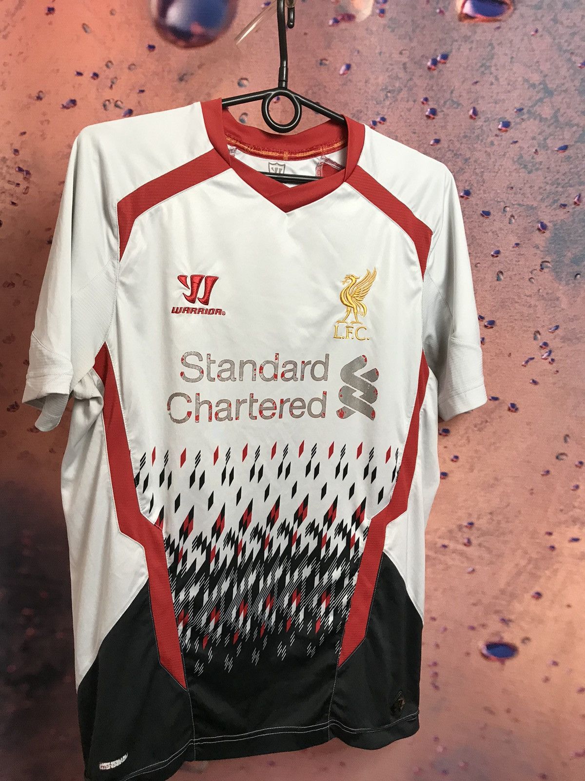 Vintage Liverpool Warrior soccer jersey Size US L / EU 52-54 / 3 - 2 Thumbnail