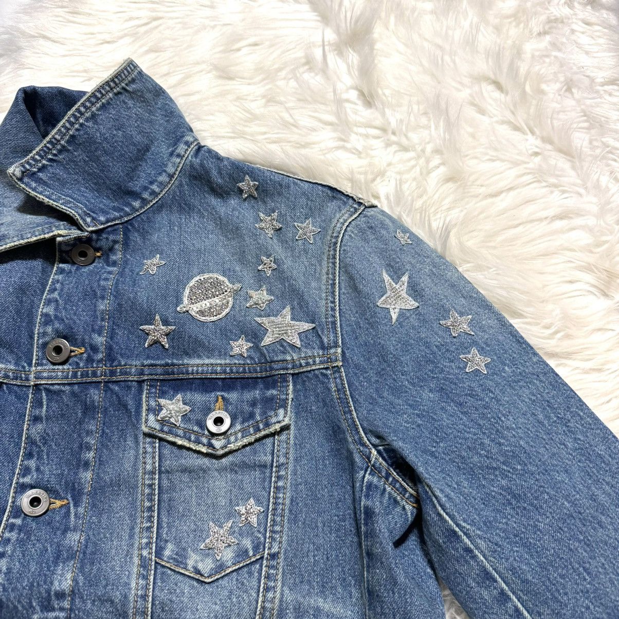 Valentino Valentino Star Planet decorated denim jacket, blue Size US S / EU 44-46 / 1 - 12 Thumbnail