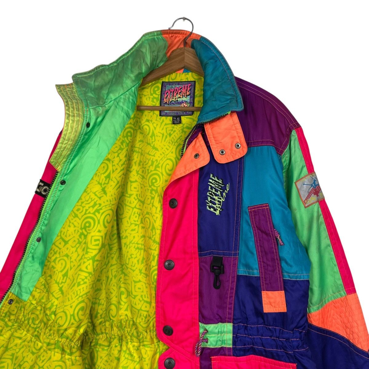 Goldwin Nice Design Goldwin Multicolor Skiwear Jacket Size US L / EU 52-54 / 3 - 10 Thumbnail