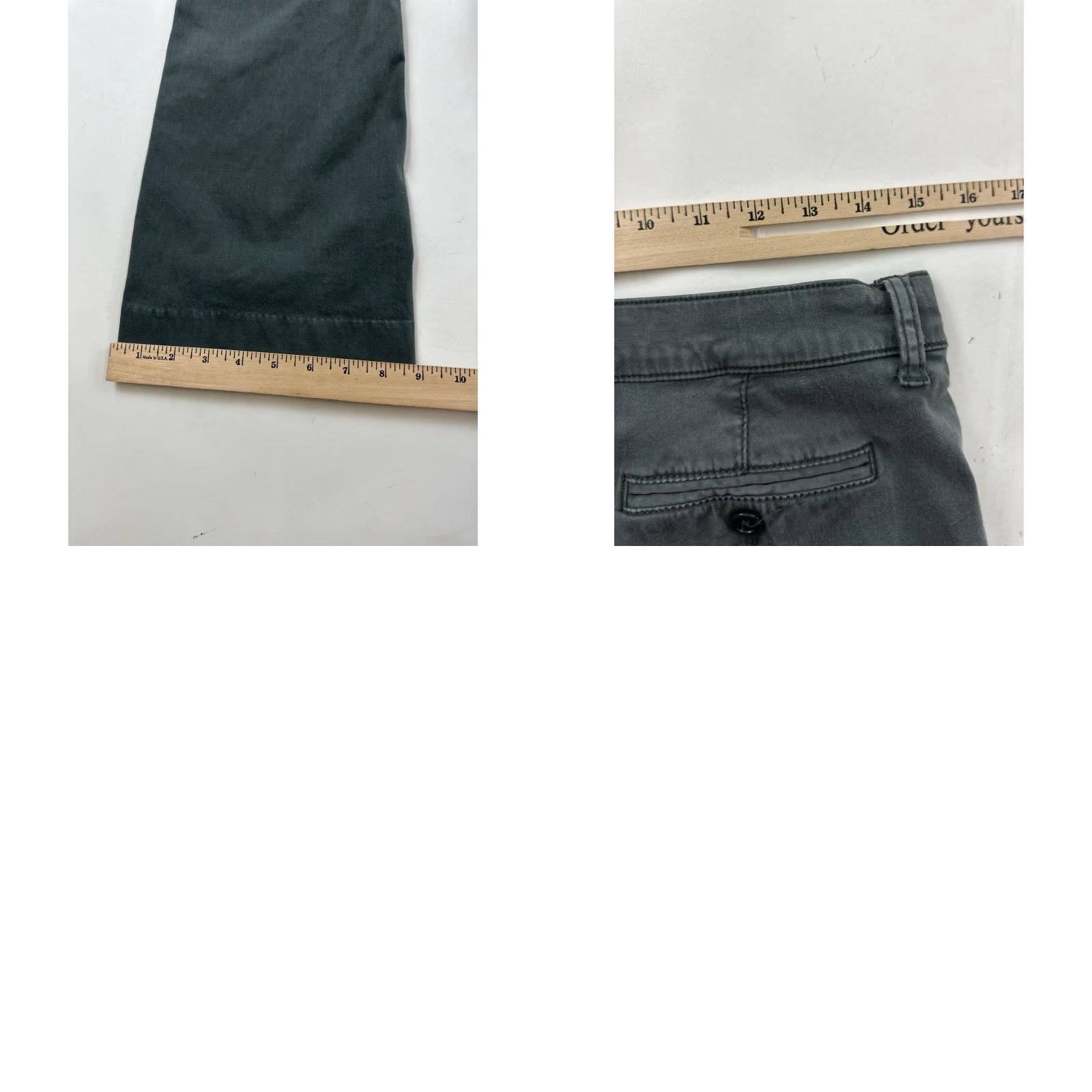 Vintage Lila Ryan Pants Women's 8P Grey Bootcut Stretch Trouser Size 30" / US 8 / IT 44 - 8 Thumbnail