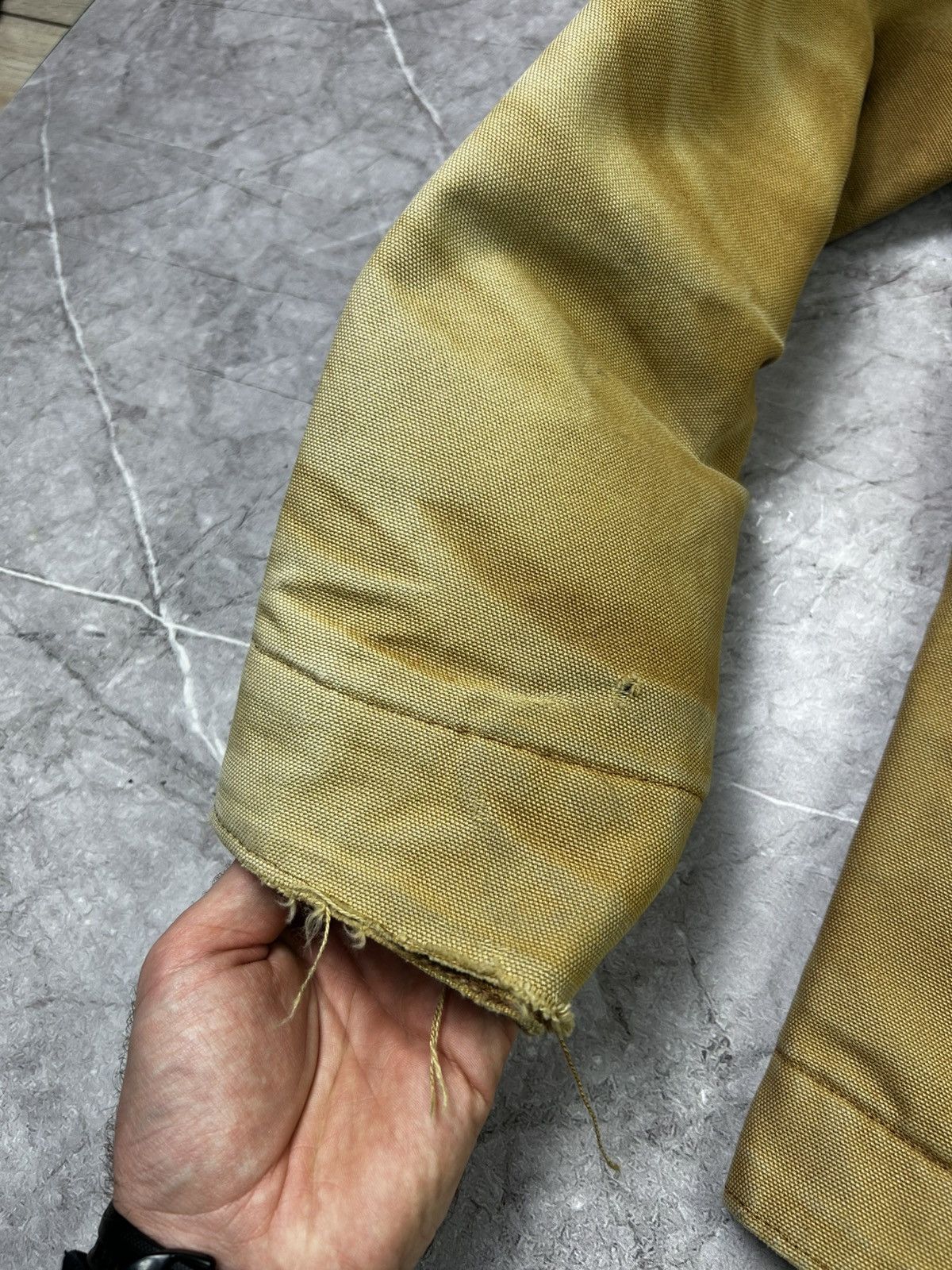 Carhartt Carhartt Active Jacket Faded Distressed Work Bomber 90s Size US M / EU 48-50 / 2 - 11 Thumbnail