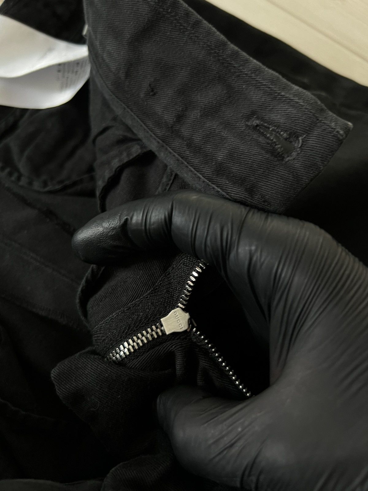 Gucci Gucci Pants Trousers Black Cotton Size US 28 / EU 44 - 17 Thumbnail