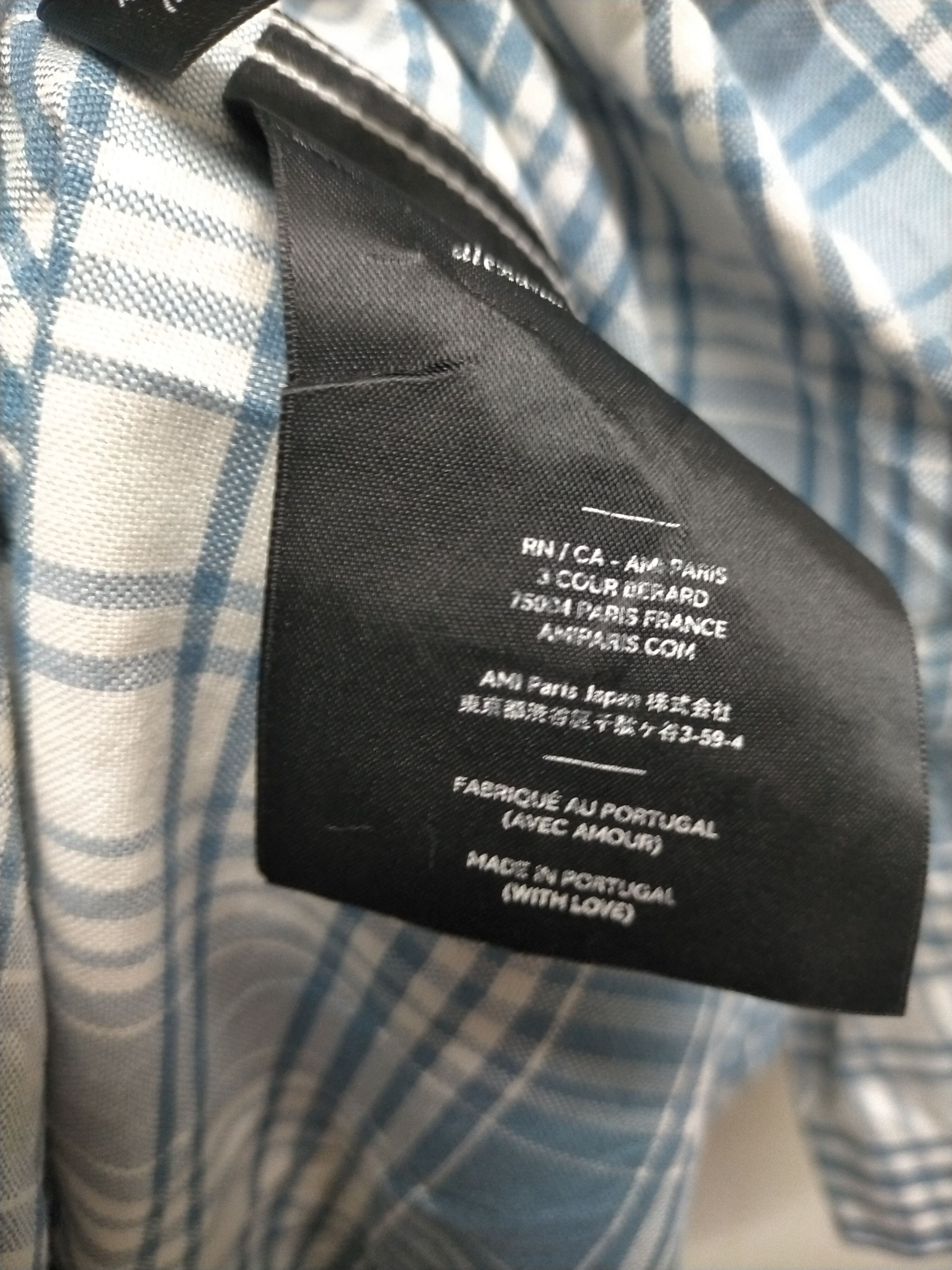 AMI AMI Plaid Checked Button Ups Boxy Fits Shirts Size US M / EU 48-50 / 2 - 11 Thumbnail