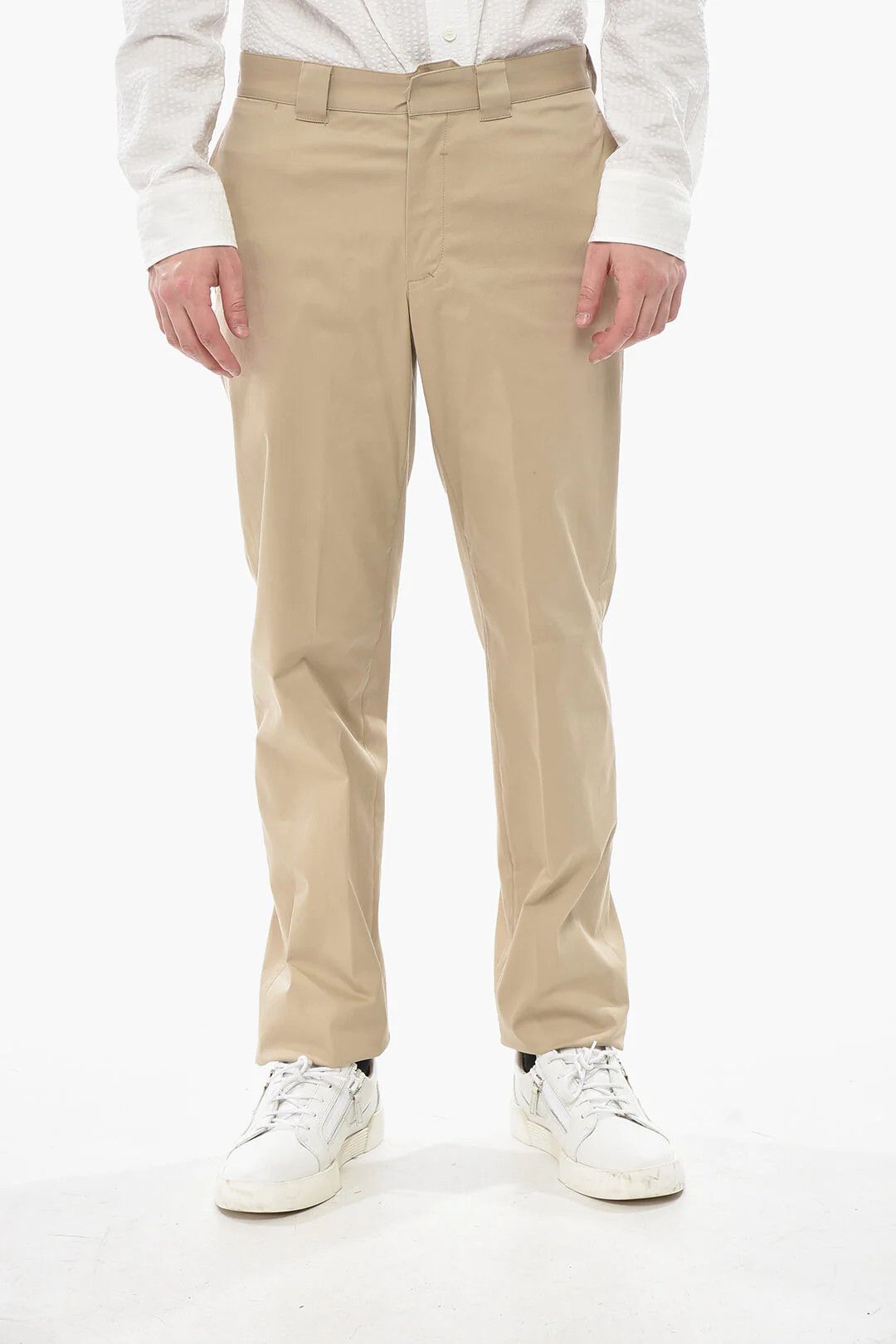 Givenchy og1mm0326 Stretch Cotton Chino Pant in Beige Size US 34 / EU 50 - 1 Thumbnail