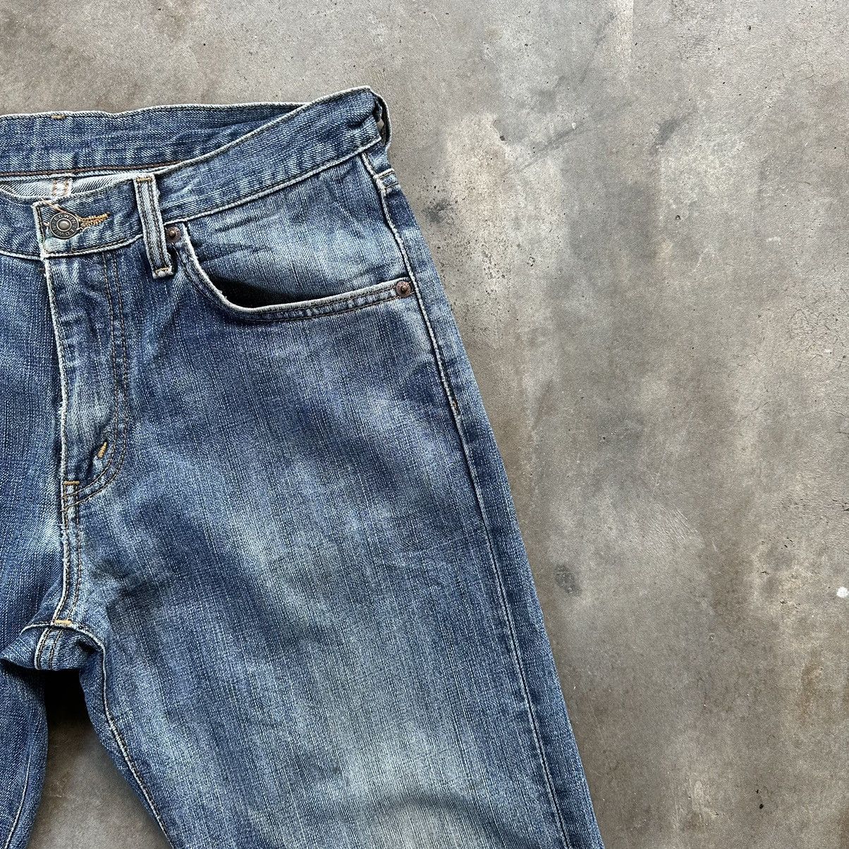 Japanese Brand W30 Vintage Edwin 503 Faded Distressed Denim Jean Pant Size US 30 / EU 46 - 5 Thumbnail