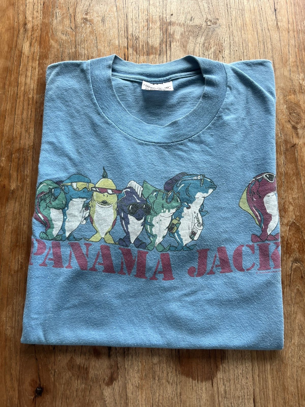 Panama Jack × Vintage Vintage PANAMA JACK Florida Keys artwork 80’s Tshirt Size US L / EU 52-54 / 3 - 1 Thumbnail