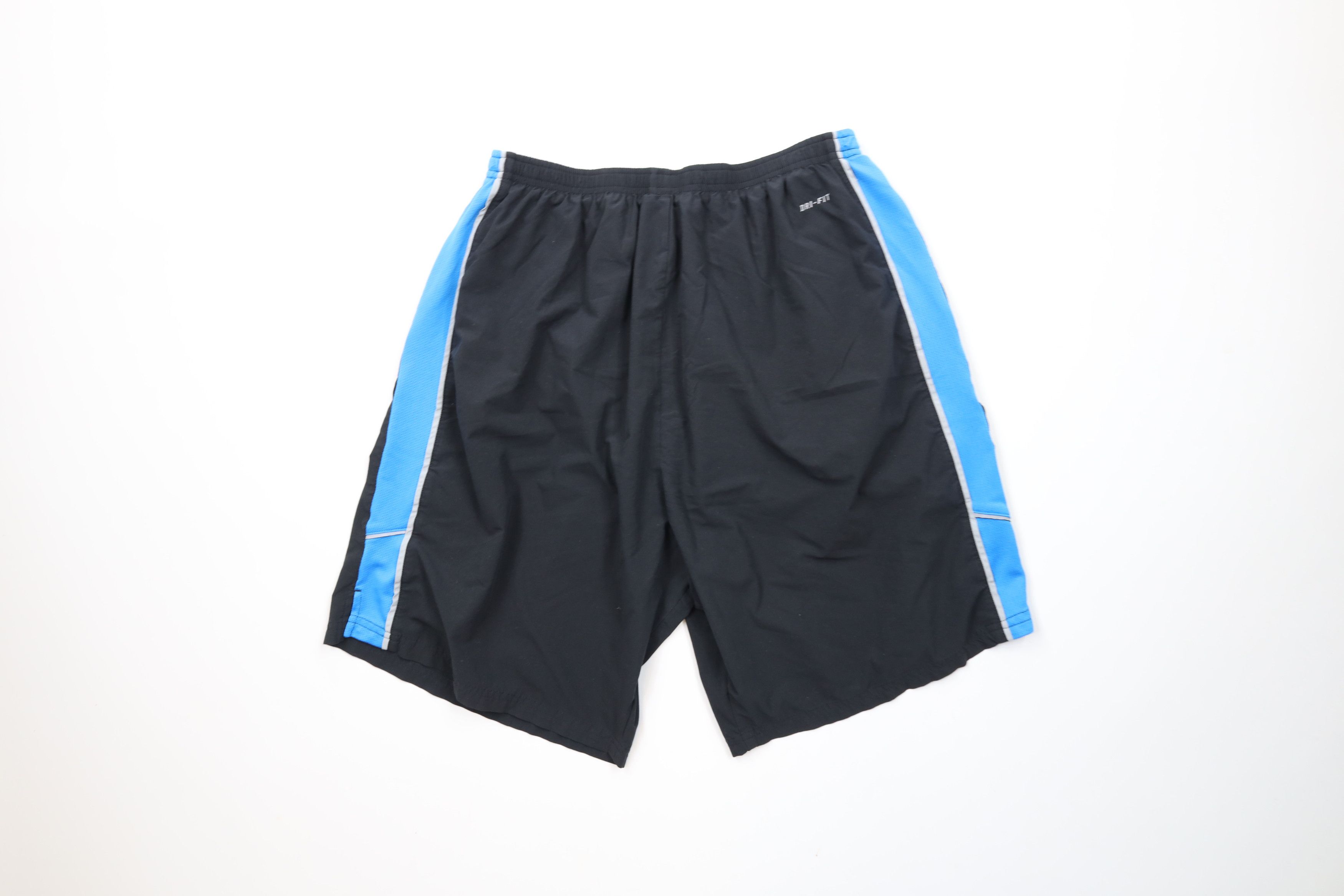 Nike × Vintage Vintage Y2K Nike Scott Swoosh Reflective Lined Shorts Black Size US 36 / EU 52 - 10 Thumbnail