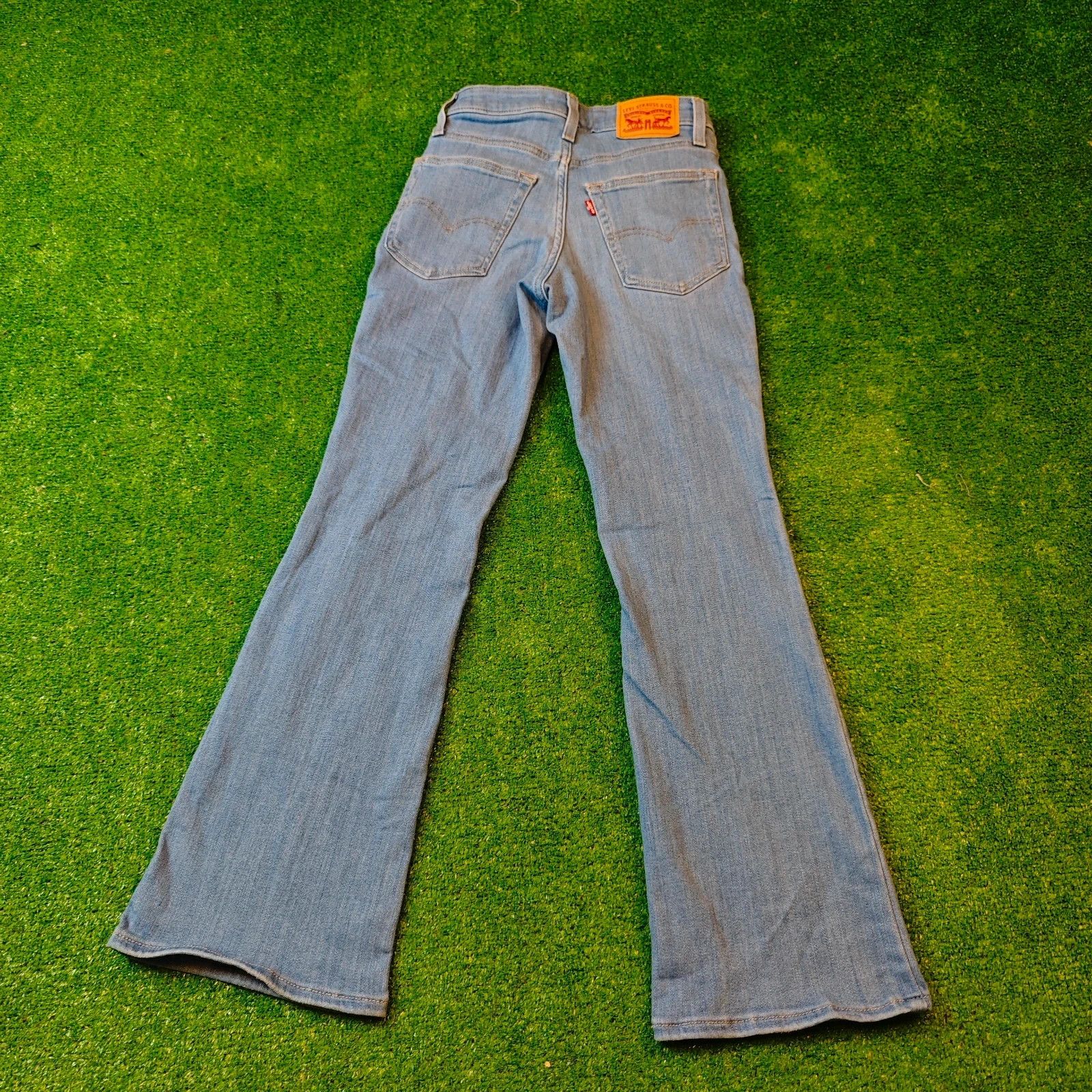 Levi's Levi's 725 Jeans Womens 24 blue Flare Bootcut high rise Size 24" / US 00 / IT 34 - 2 Thumbnail