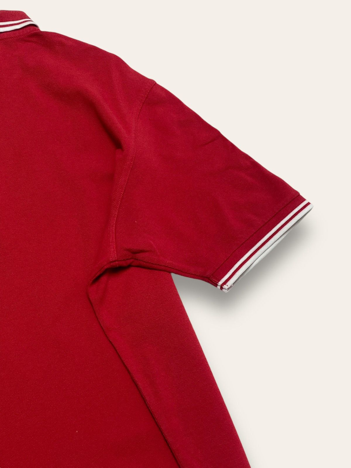 Fred Perry Vintage FRED PERRY Red Polo Shirt Small Minimalistic Logo Size US L / EU 52-54 / 3 - 7 Thumbnail