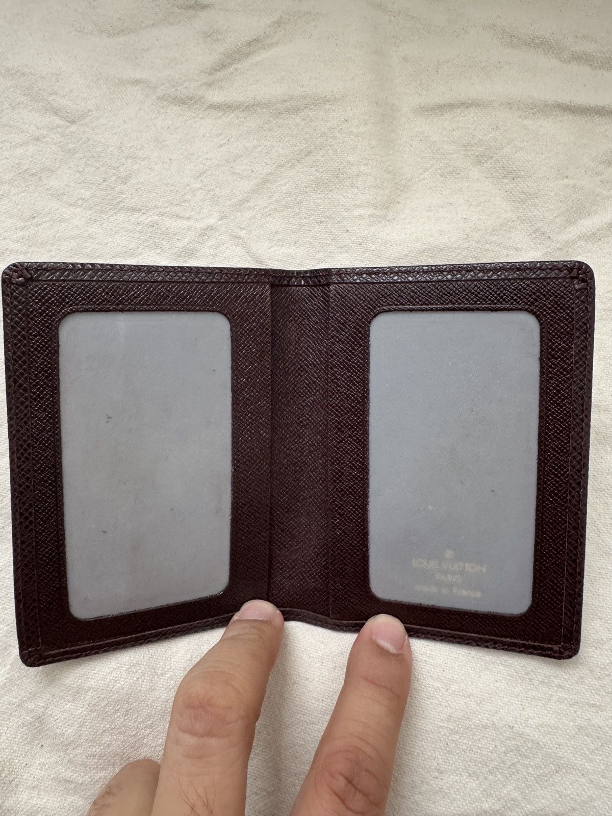 Louis Vuitton × Vintage Vintage Louis vuitton taiga leather card holder Size ONE SIZE - 4 Thumbnail
