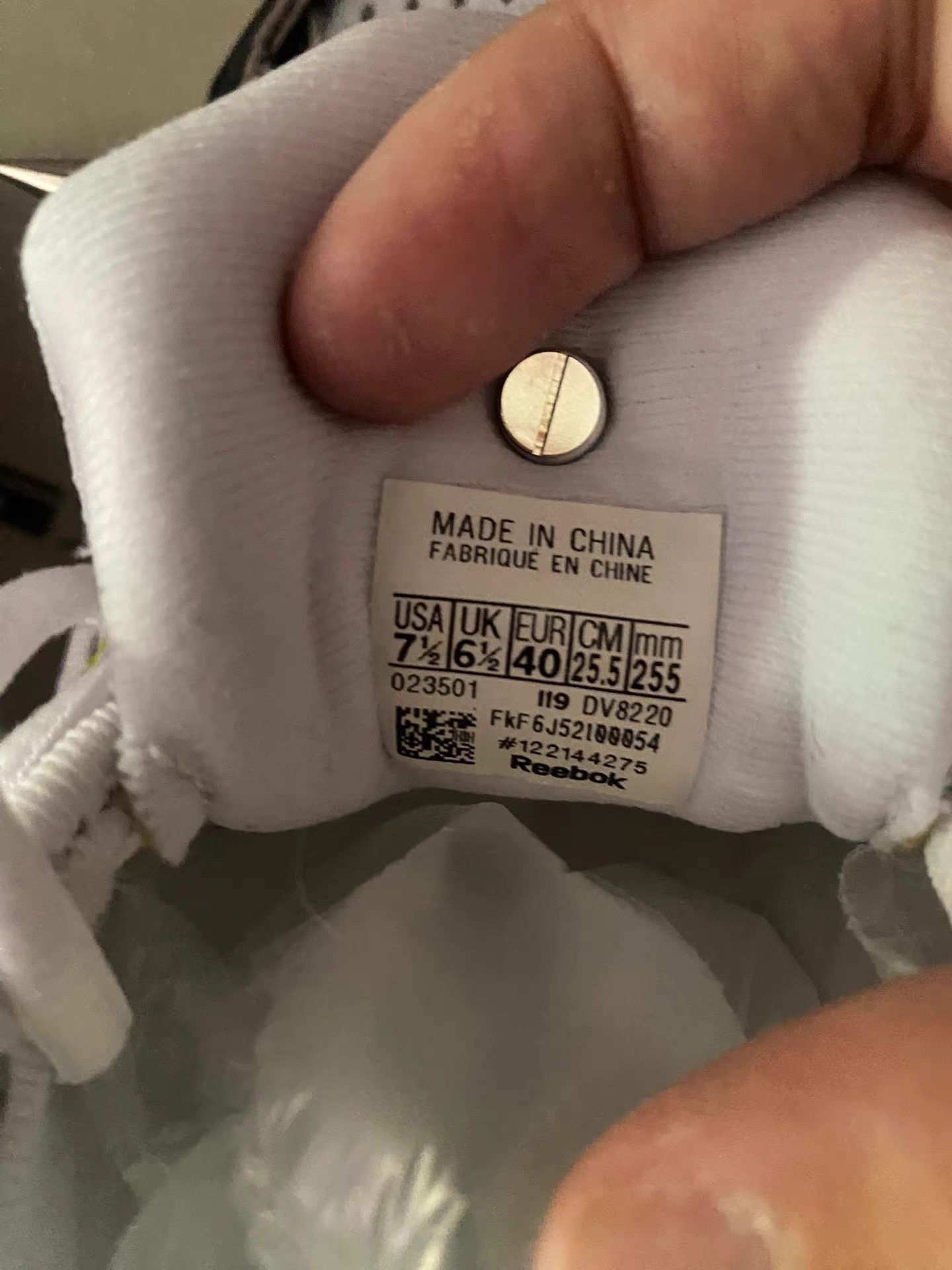 Vetements Vetements Reebok Runway Studded Sneakers Size US 7 / EU 40 - 6 Thumbnail