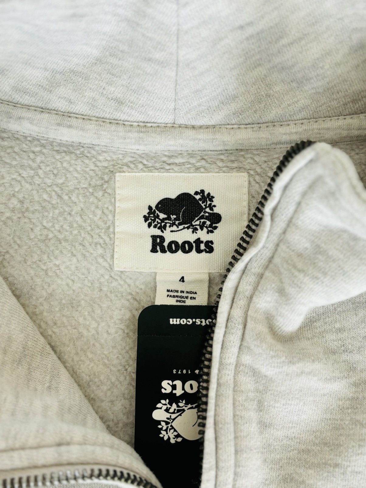 Roots ROOTS Half Zip Stein Gender Free - White Mix Size US L / EU 52-54 / 3 - 9 Thumbnail
