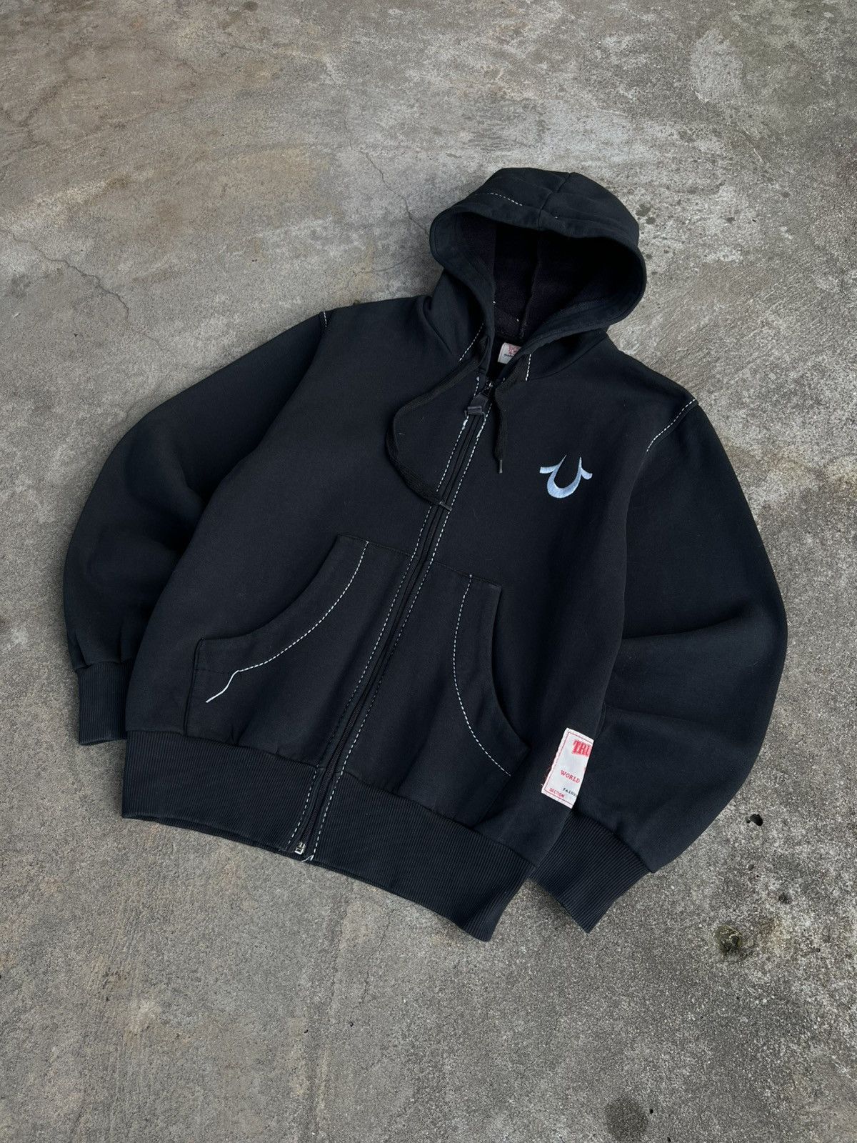 True Religion Crazy Vintage True Religion Zip Hoodie Y2K Chief Keef Style Size US M / EU 48-50 / 2 - 3 Thumbnail