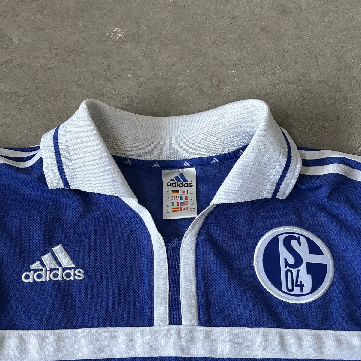 Adidas Vintage Adidas Shalke 04 2000-2001 Jersey Size US XL / EU 56 / 4 - 8 Thumbnail