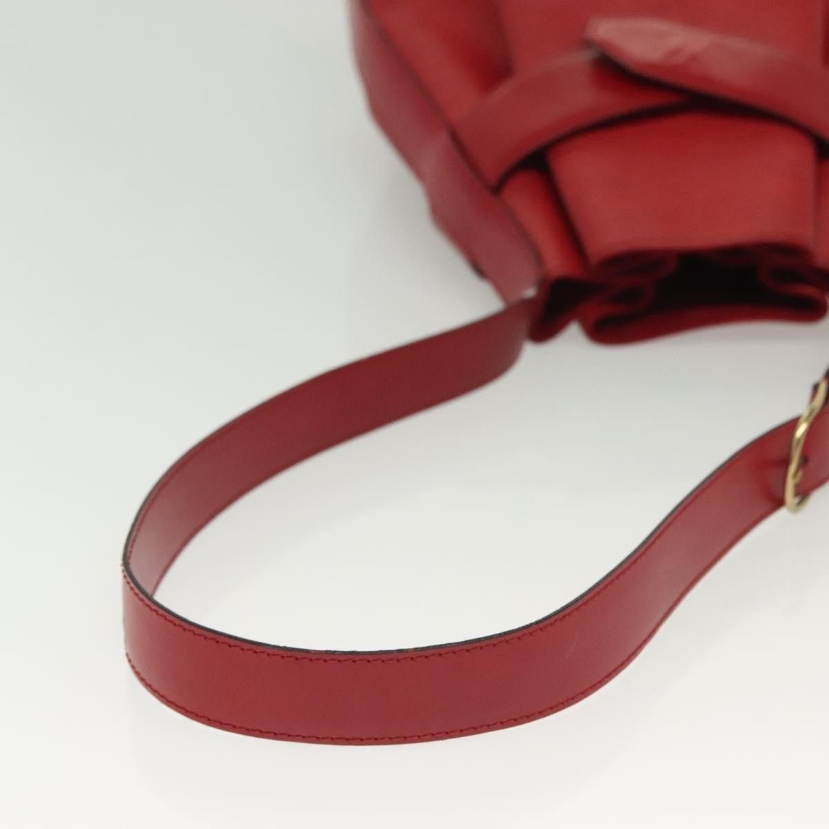 Louis Vuitton LOUIS VUITTON Epi Sac Depaule PM Shoulder Bag Red M80207 Size ONE SIZE - 7 Thumbnail
