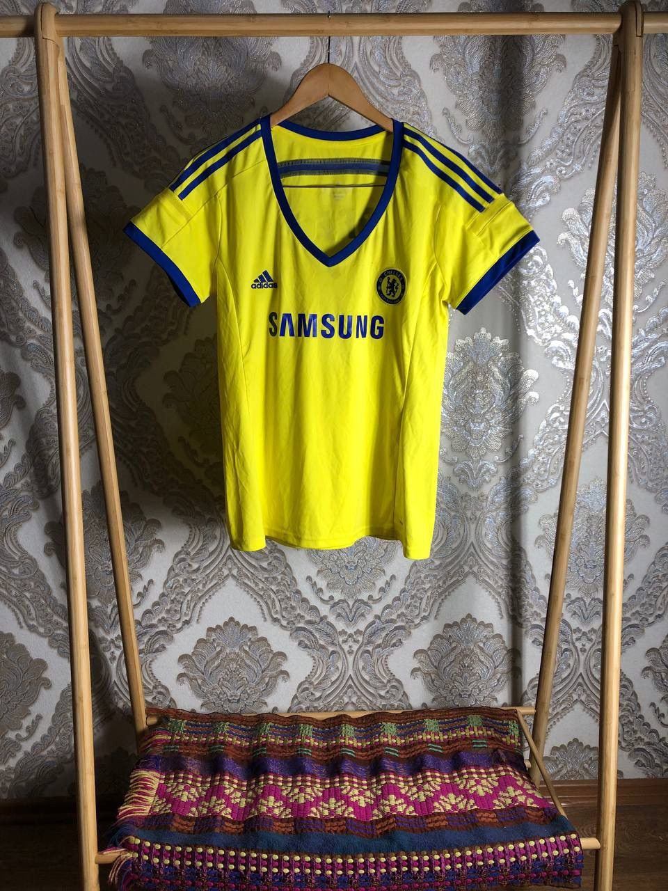 Adidas VINTAGE ADIDAS FC CHELSEA LONDON ENGLAND SOCCER JERSEY RETRO Size US S / EU 44-46 / 1 - 2 Thumbnail