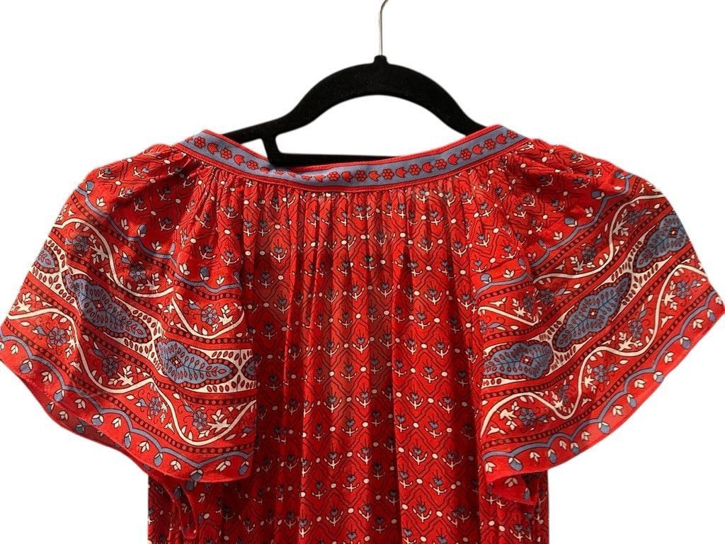 Ulla Johnson Ulla Johnson Neela Tassel Silk Dress Size Small Georgette Size S / US 4 / IT 40 - 11 Thumbnail