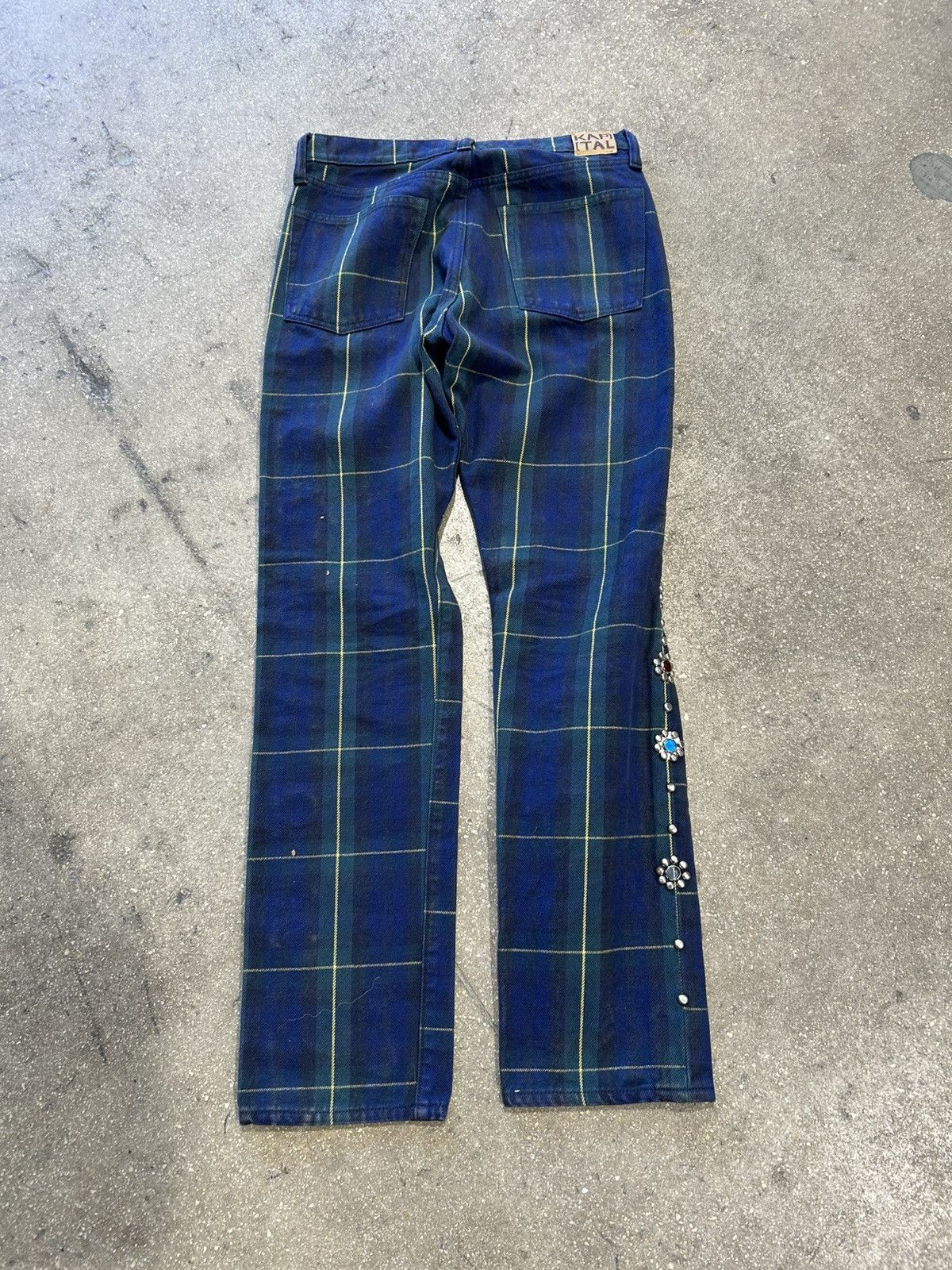 Kapital Kapital Plaid Gemstone Pants Size US 30 / EU 46 - 6 Thumbnail