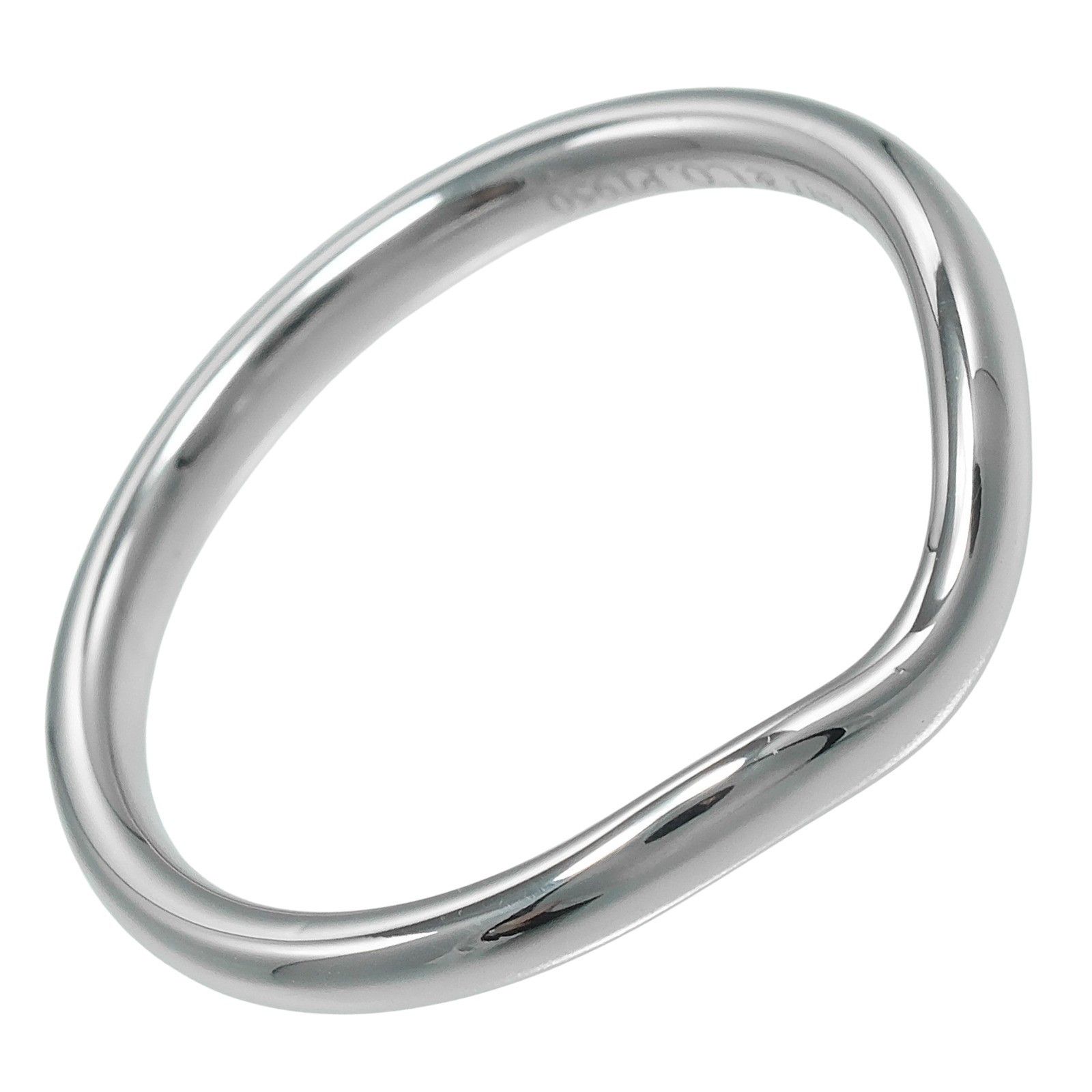 Tiffany & Co. Tiffany & Co. Elsa Peretti Curved Wedding Band Ring Platinum Size ONE SIZE - 1 Thumbnail