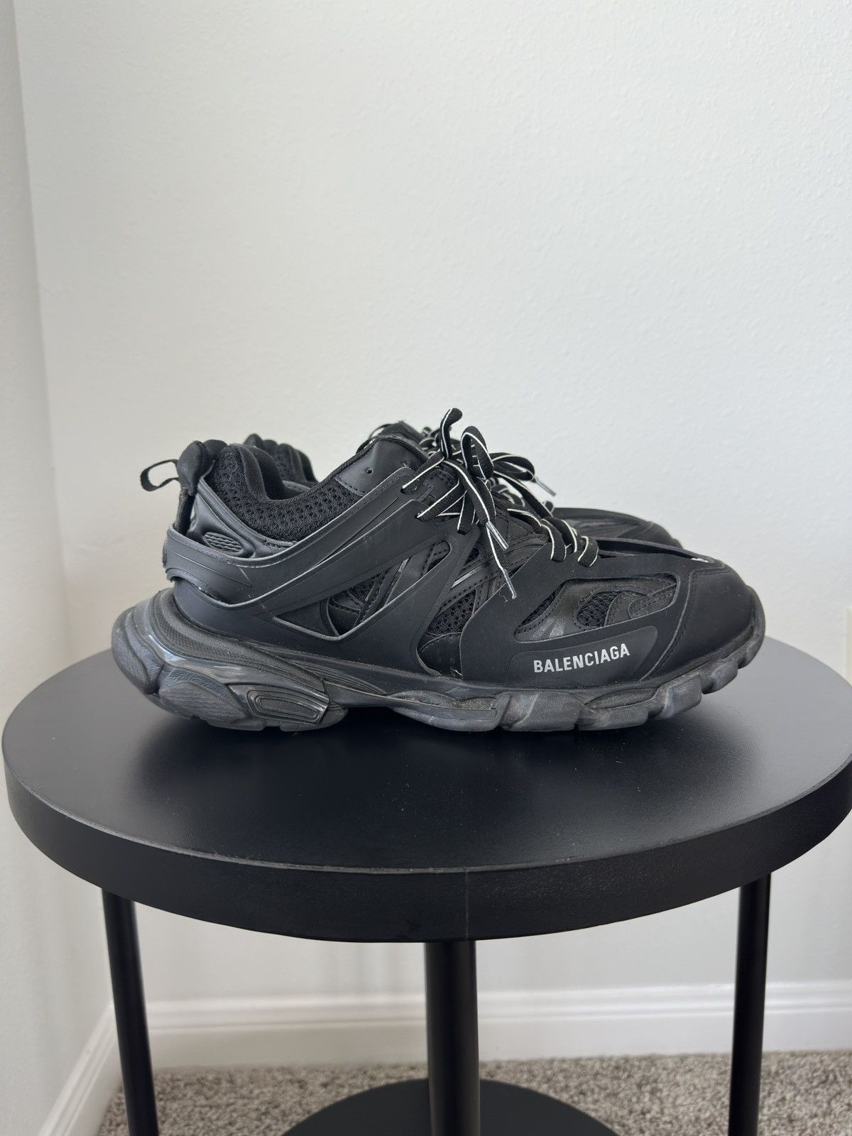 Balenciaga Balenciaga Track 1 Black Size US 12 / EU 45 - 3 Thumbnail