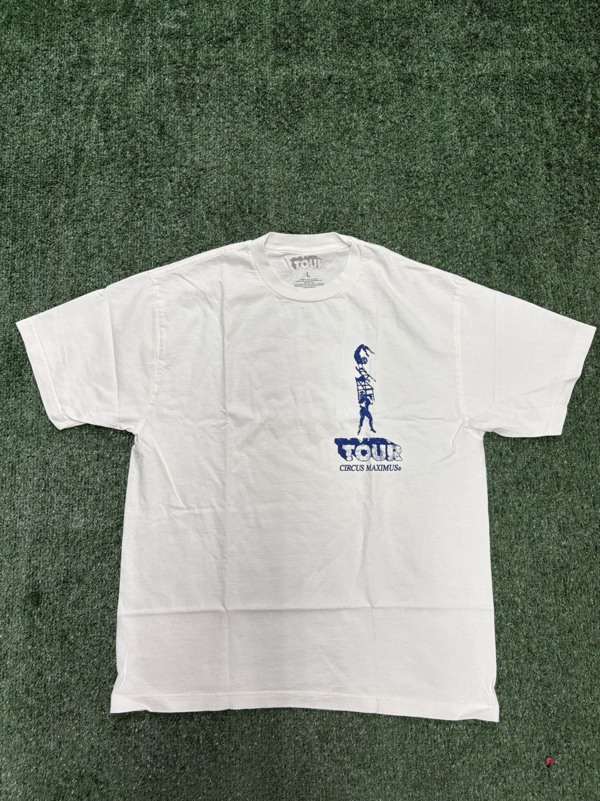 Travis Scott Travis Scott Utopia Circus Maximus Orlando Tee Size L NWT Size US L / EU 52-54 / 3 - 1 Thumbnail