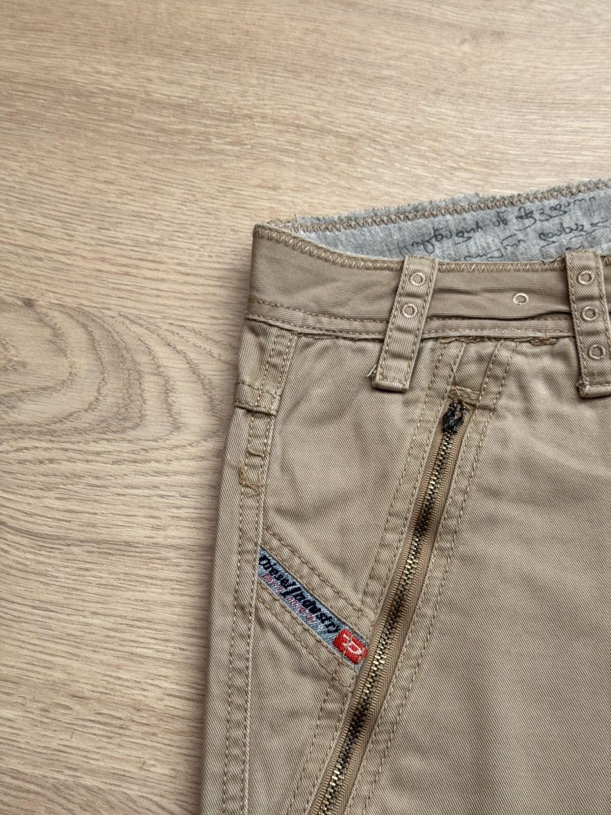 Diesel Vintage 00s Diesel Bandit Бандит y2k Archival Japanese Pants Size US 31 - 4 Thumbnail