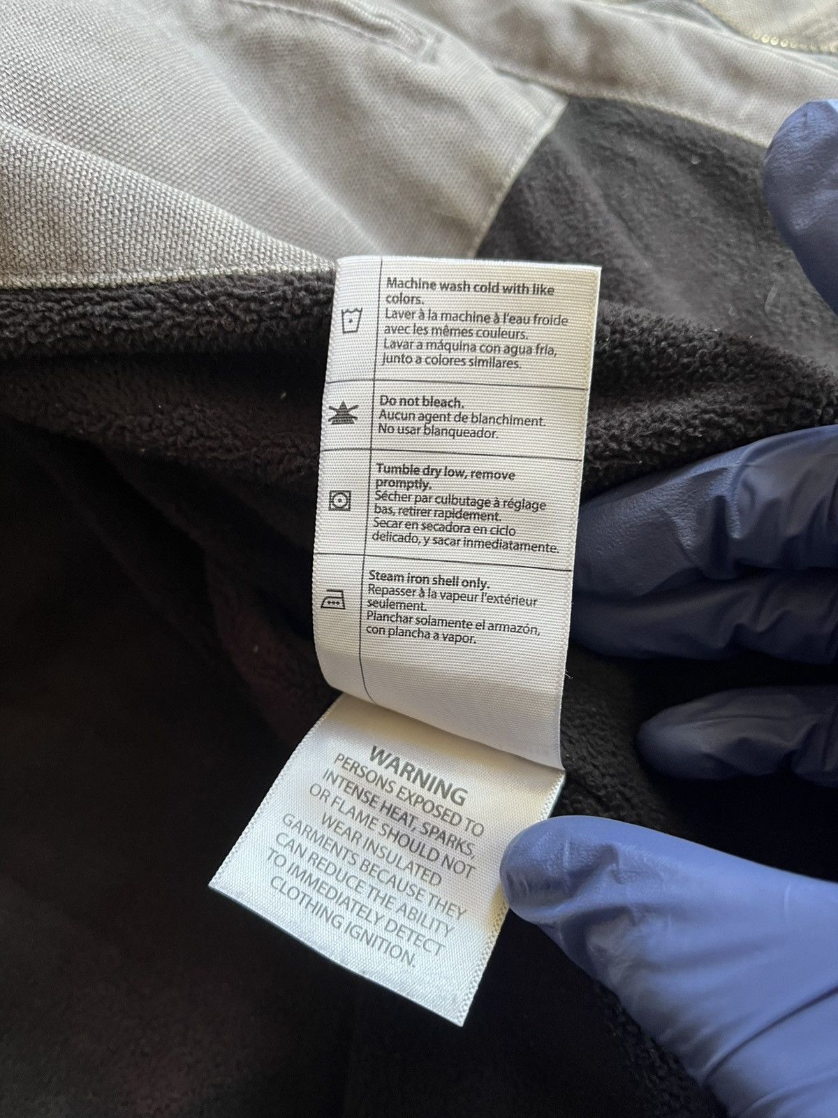 Carhartt Carhartt Active Jacket Full Swing Washed Grey Size 2XL Size US XXL / EU 58 / 5 - 9 Thumbnail