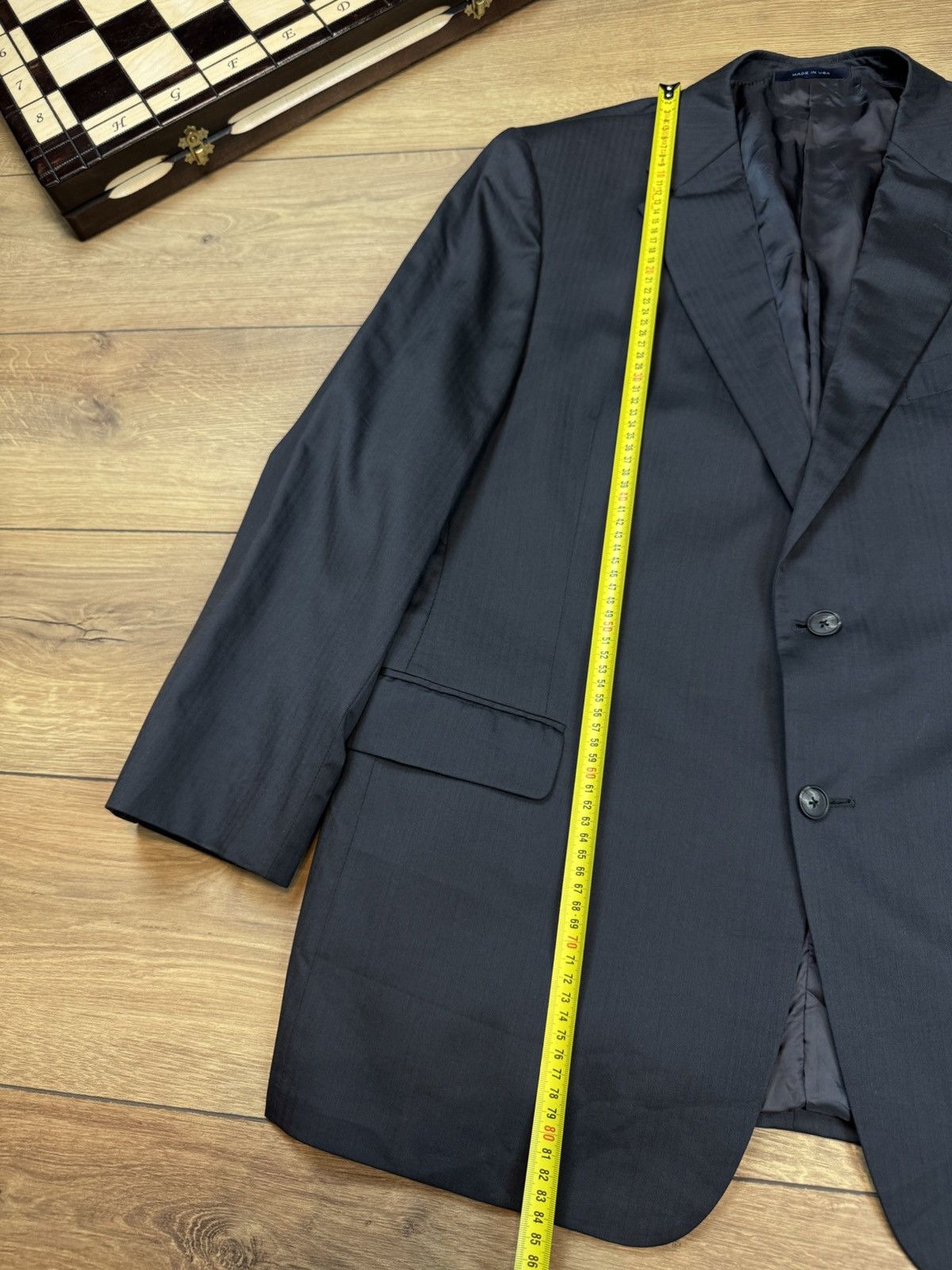 Loro Piana Vintage wool blazer Loro Piana Italy original luxury item Size 46R - 5 Thumbnail