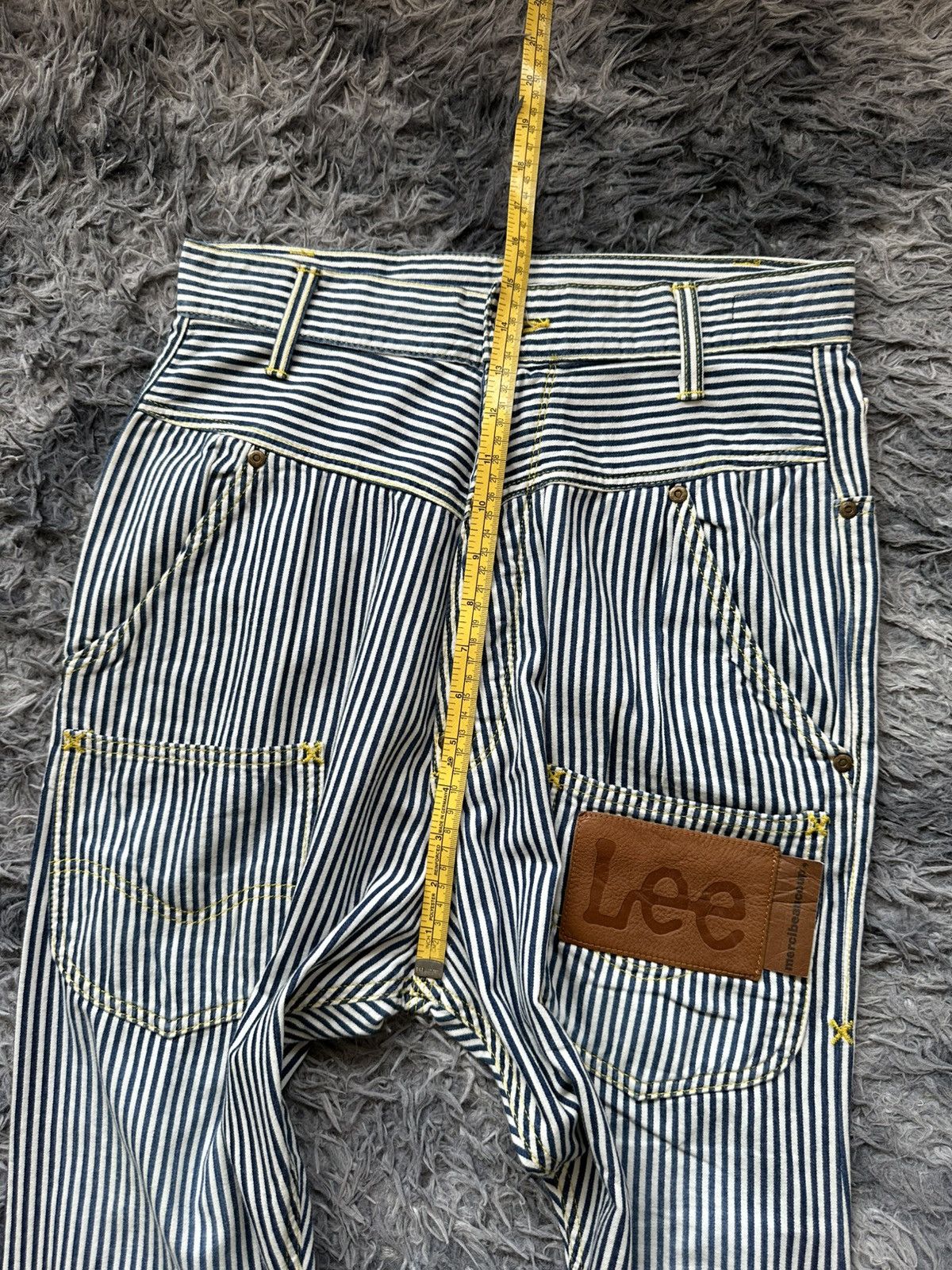 Lee × mercibeaucoup SS12 Mercibeaucoup x LEE drop crotch wabash denim jeans Size US 30 / EU 46 - 23 Thumbnail