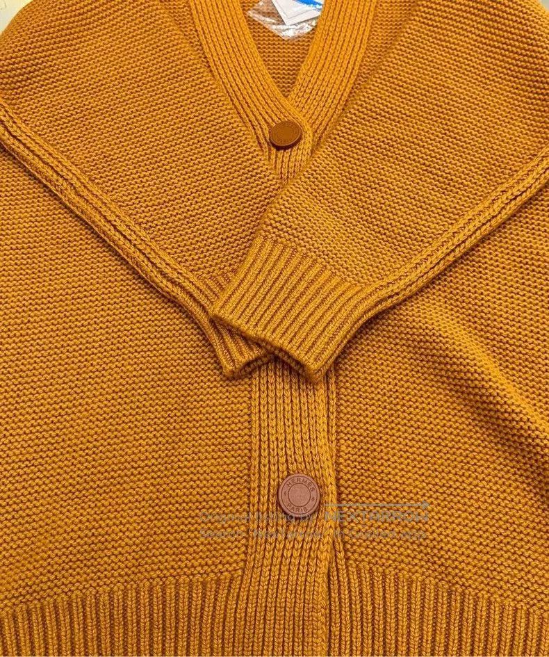 Hermes Hermes Women's Cashmere Cardigan. Size US XS / EU 42 / 0 - 5 Thumbnail