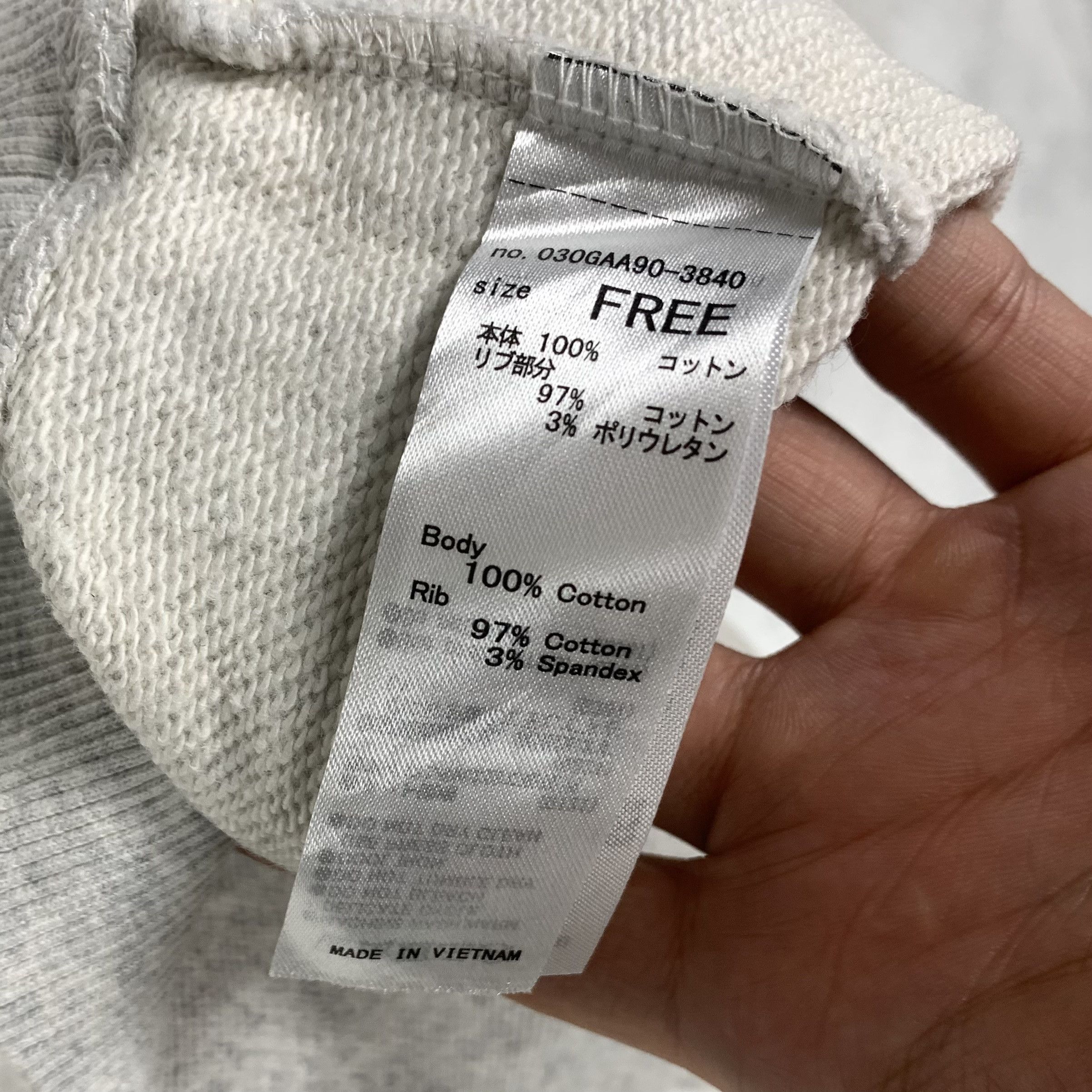 Japanese Brand Sly Japanese Brand Oversized Sweatshirt Crewneck Boxy Size US M / EU 48-50 / 2 - 7 Thumbnail