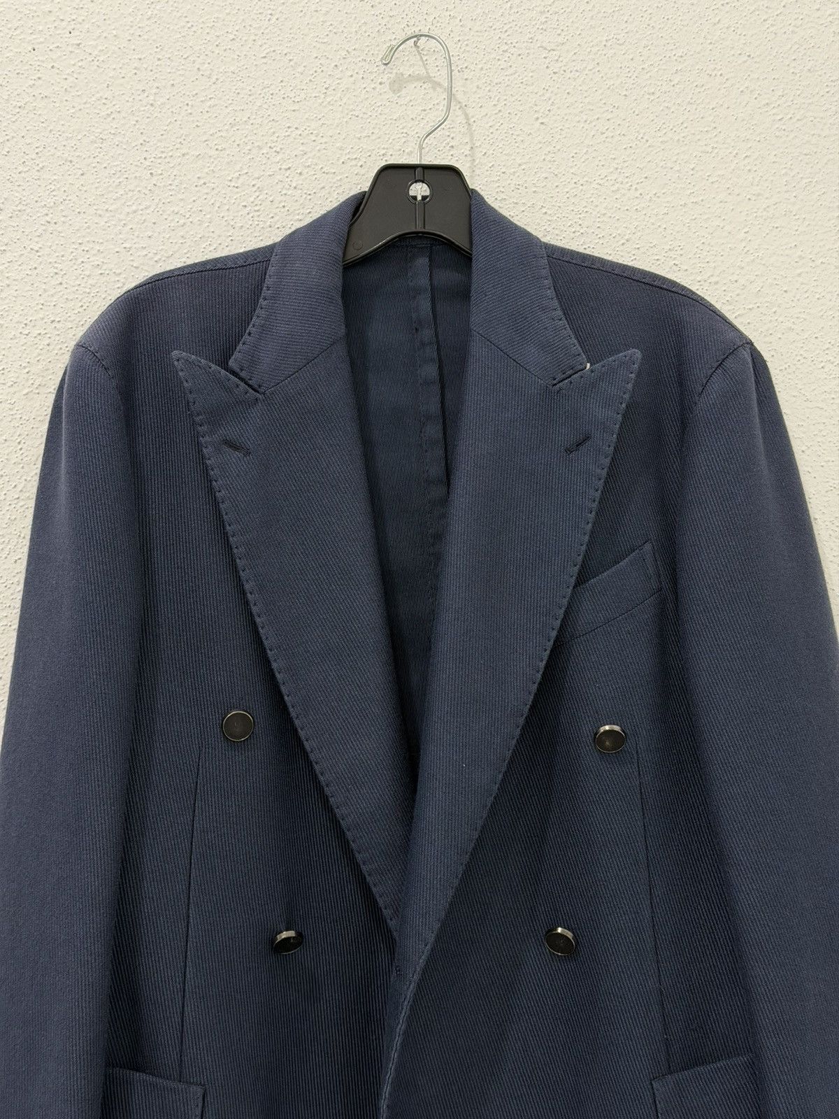Boglioli Boglioli K Jacket 46 Italy Double Breasted Blazer R4302Q Size 46R - 2 Thumbnail